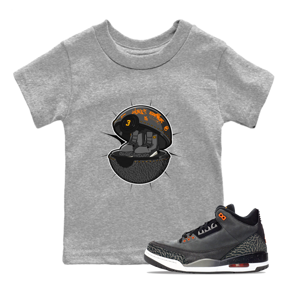 snkmatch Capsule snkmatch Tee Kids - Air Jordan 3 Fear