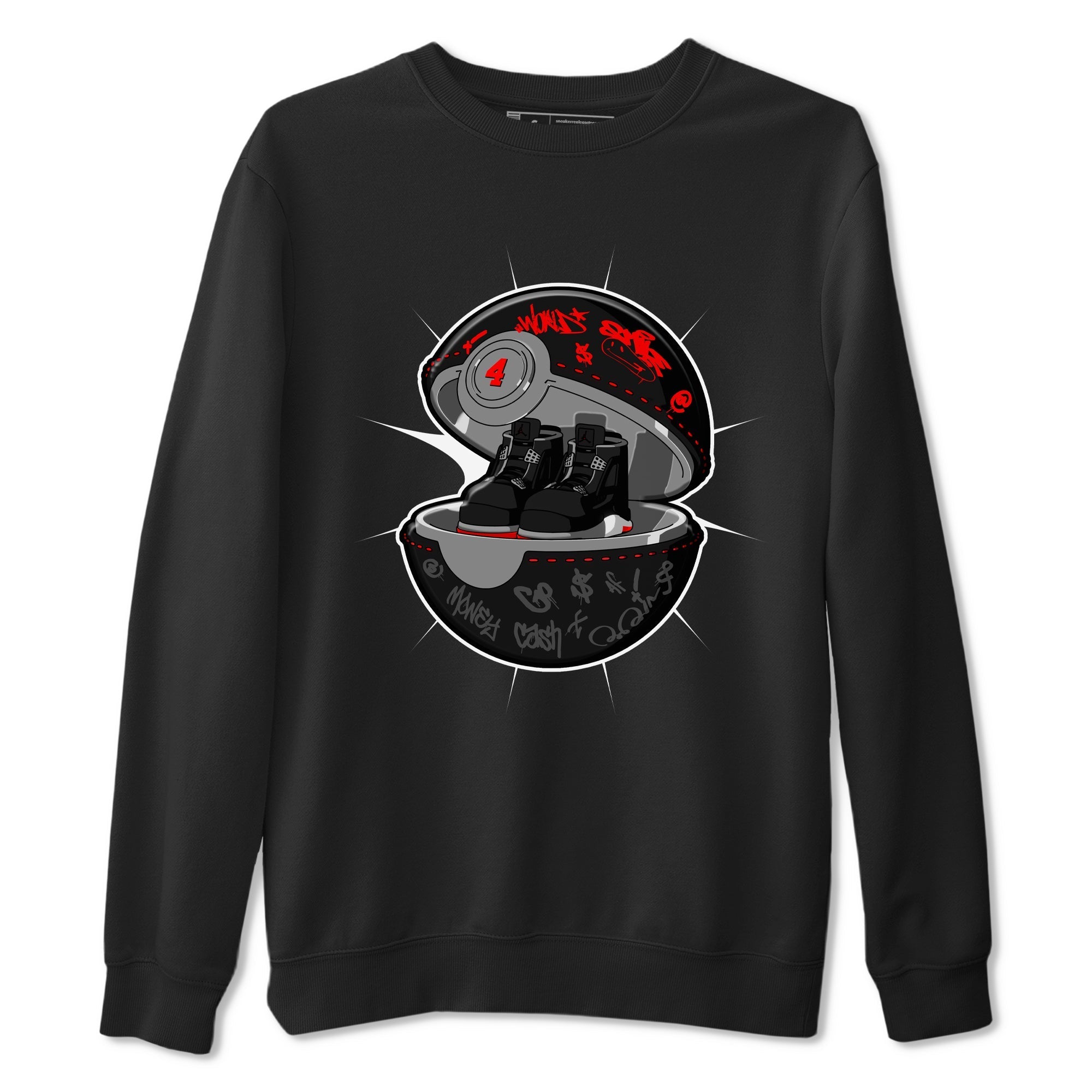 snkmatch Capsule snkmatch Tee - Air Jordan 4 Bred Reimagined