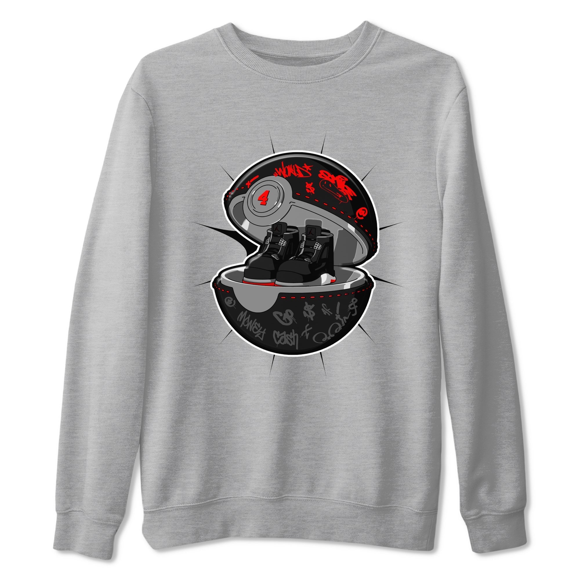 snkmatch Capsule snkmatch Tee - Air Jordan 4 Bred Reimagined