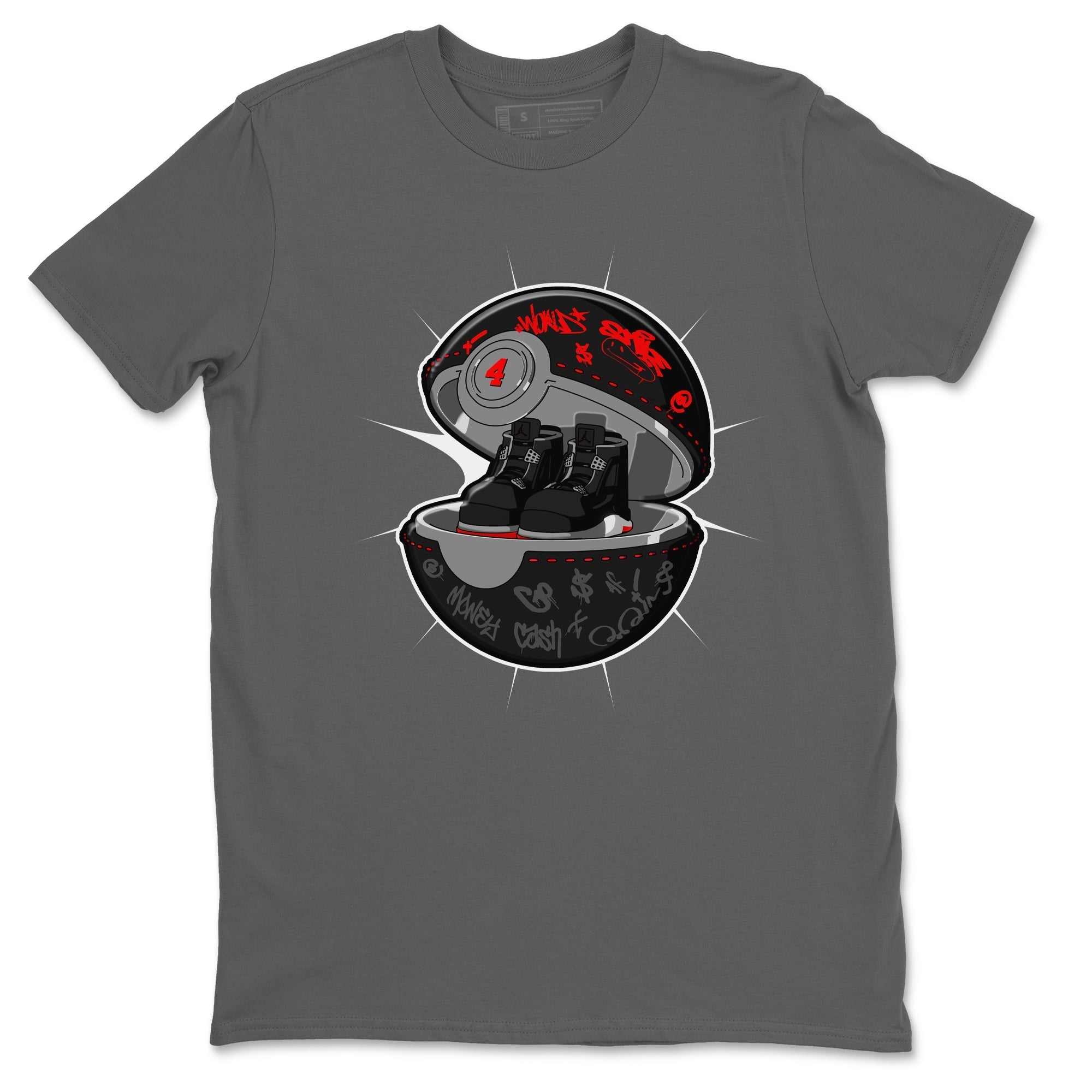 snkmatch Capsule snkmatch Tee - Air Jordan 4 Bred Reimagined