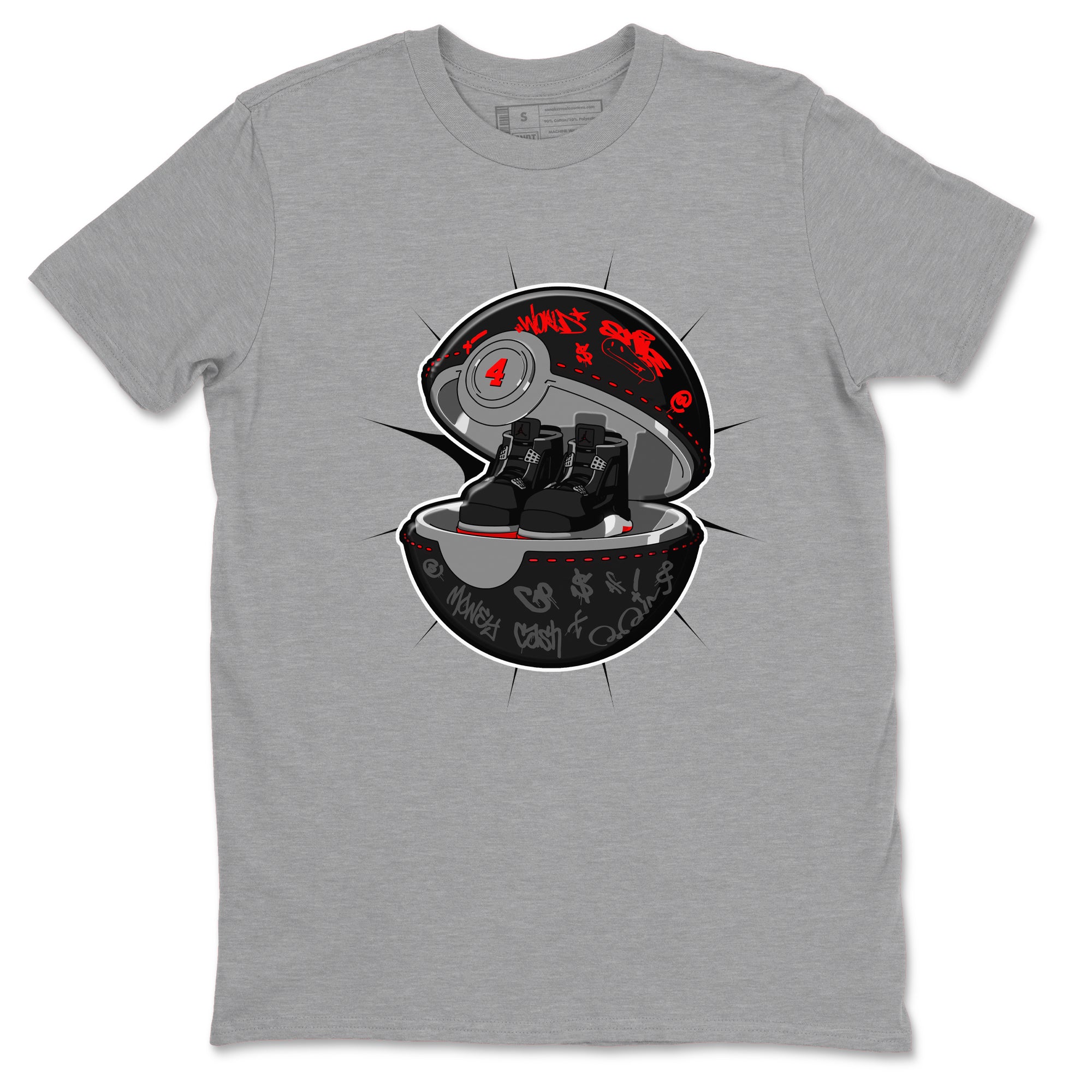 snkmatch Capsule snkmatch Tee - Air Jordan 4 Bred Reimagined