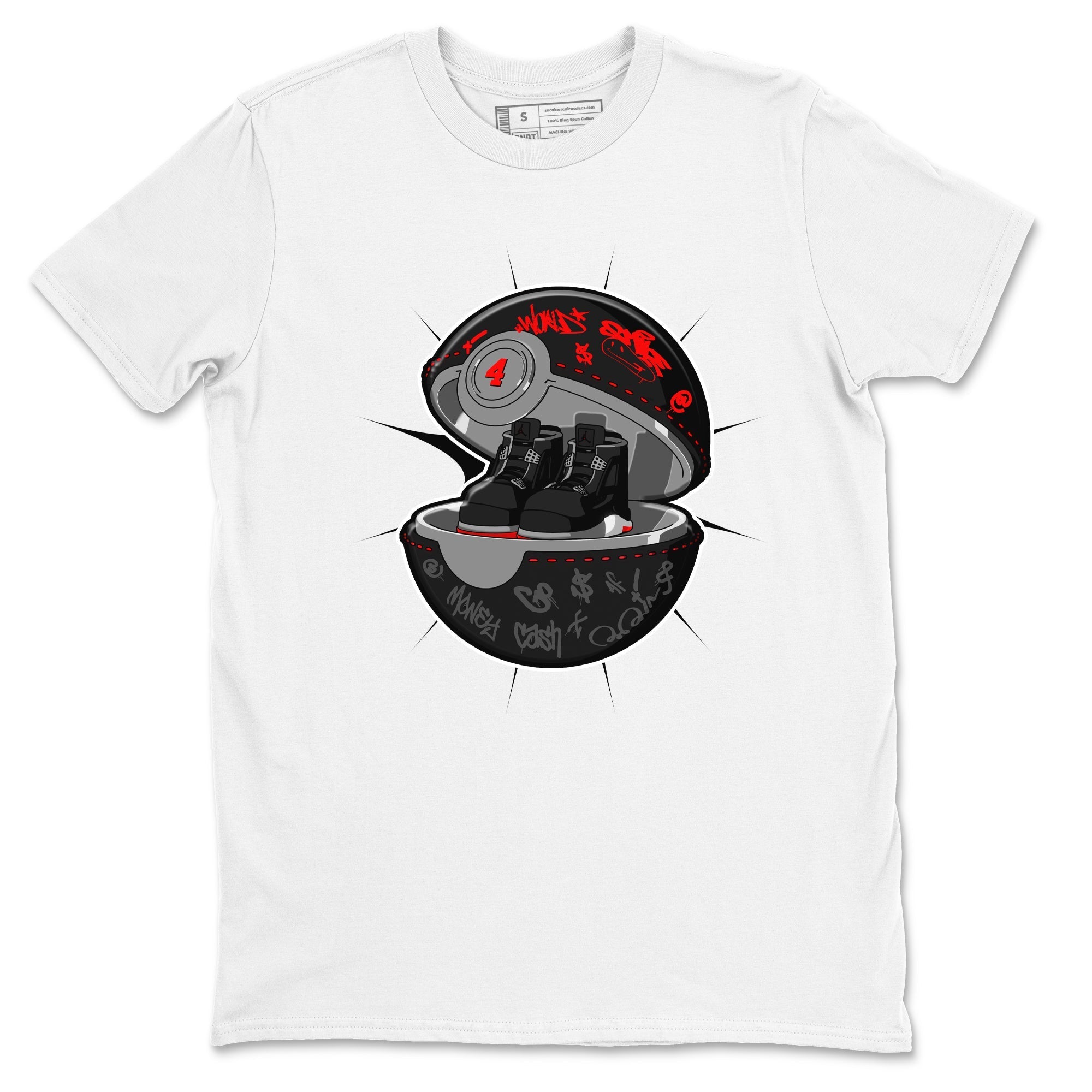snkmatch Capsule snkmatch Tee - Air Jordan 4 Bred Reimagined