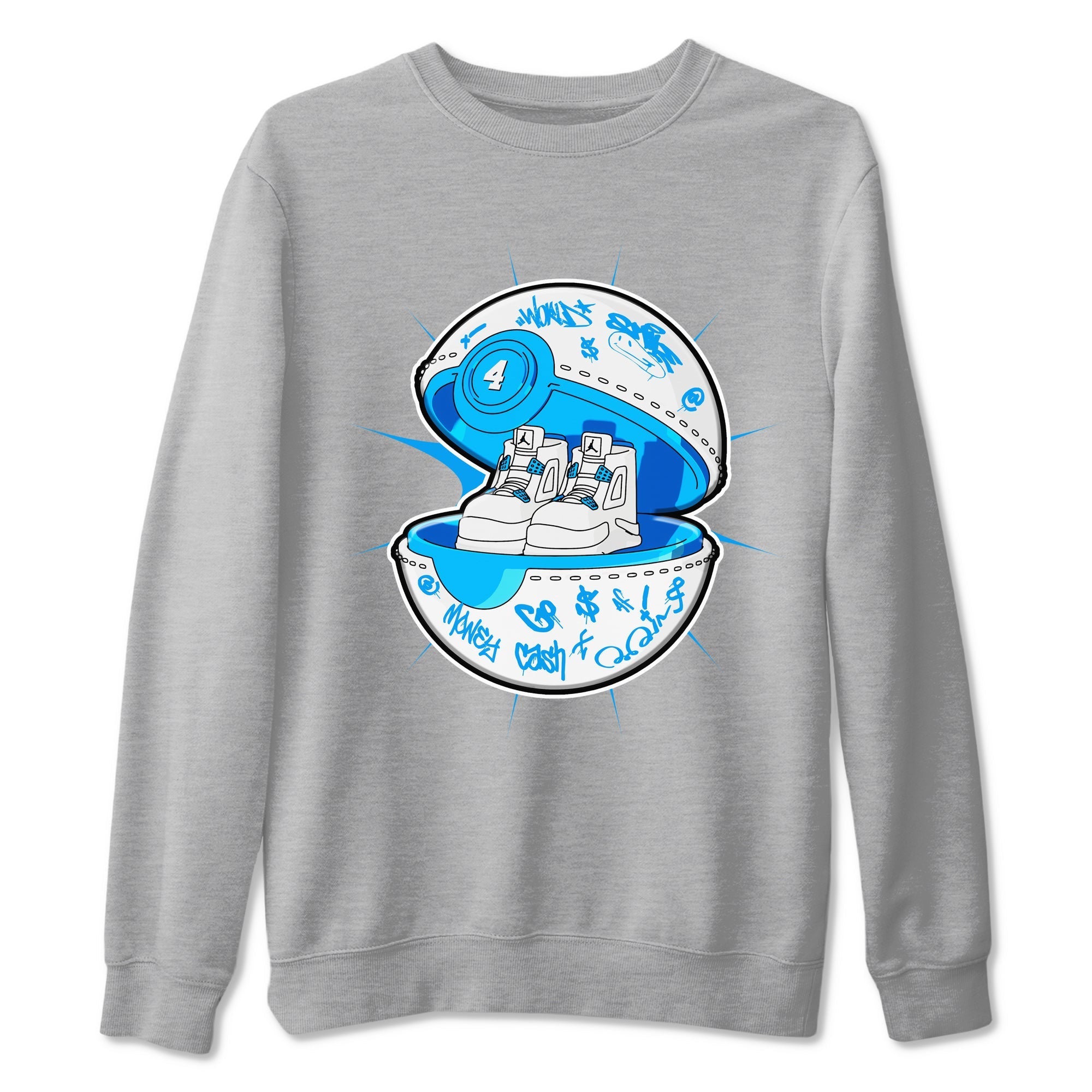 snkmatch Capsule snkmatch Tees - Air Jordan 4 Military Blue