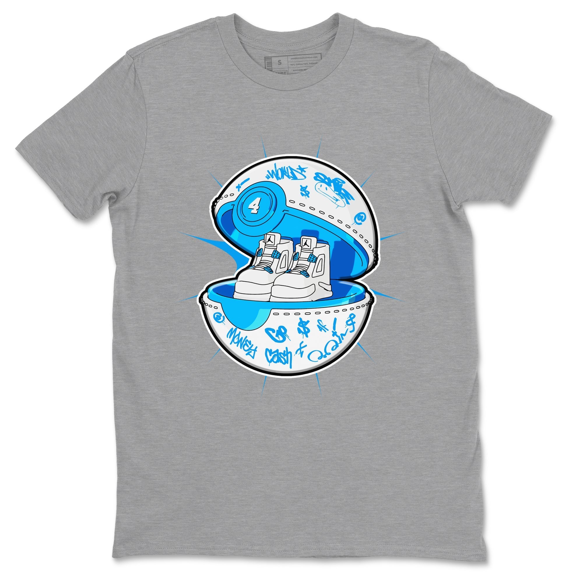 snkmatch Capsule snkmatch Tees - Air Jordan 4 Military Blue