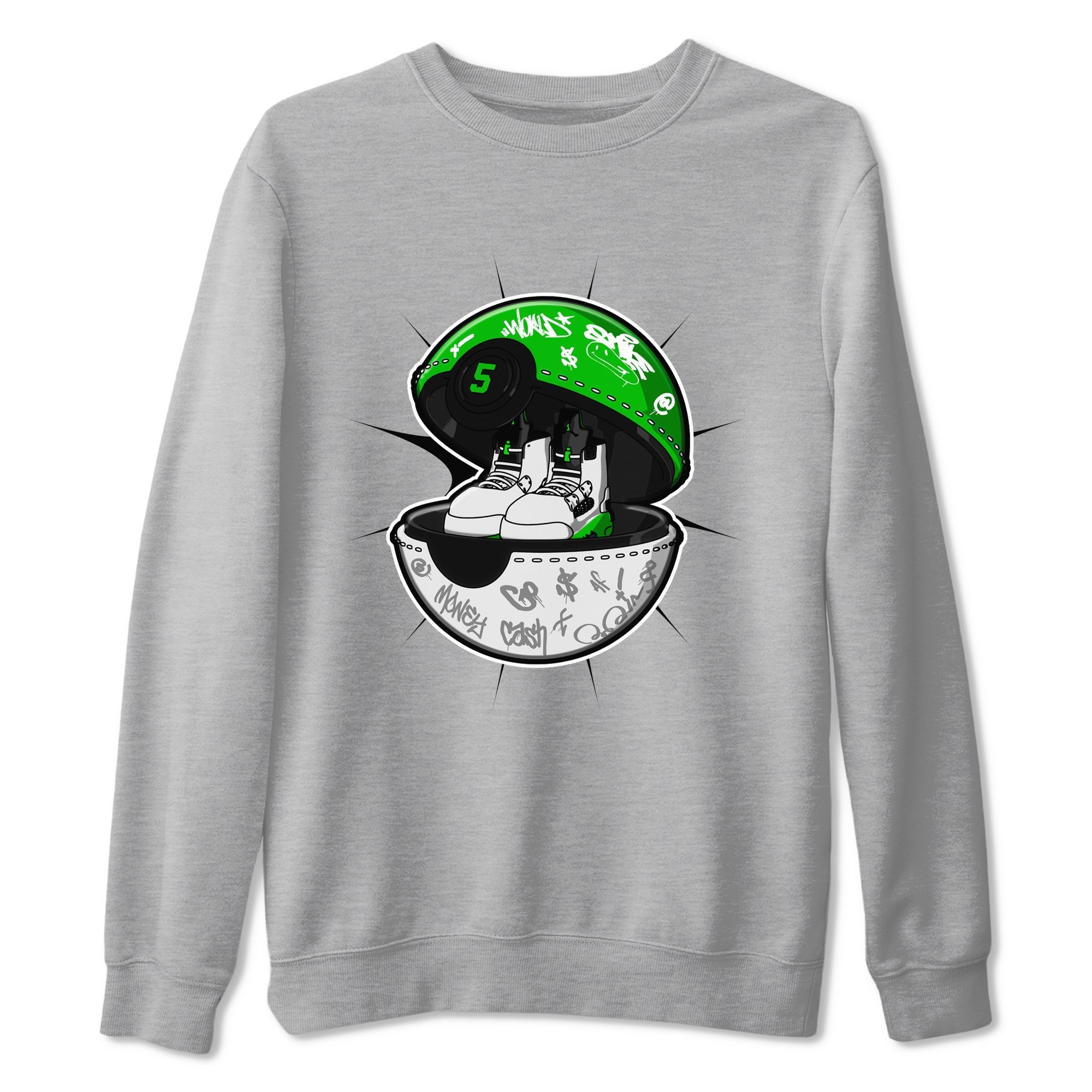 snkmatch Capsule snkmatch Tee - Air Jordan 5 Lucky Green