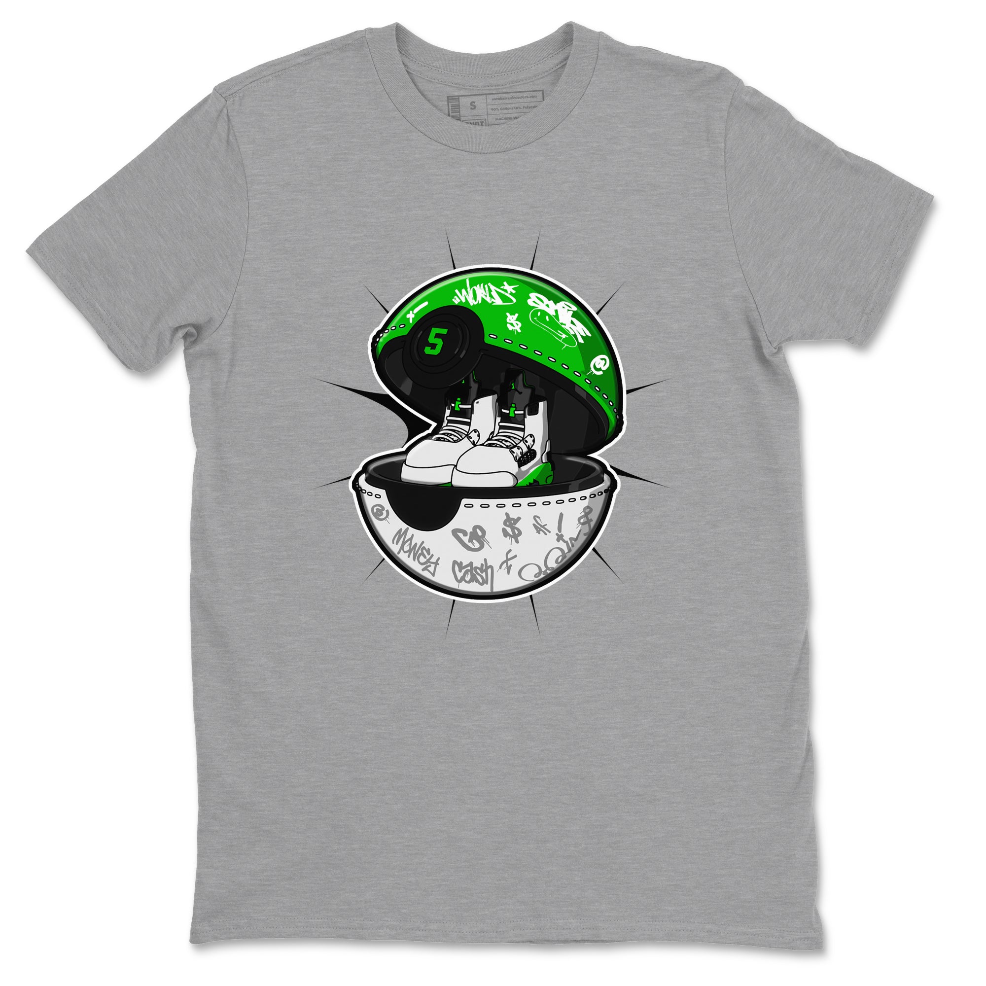 snkmatch Capsule snkmatch Tee - Air Jordan 5 Lucky Green
