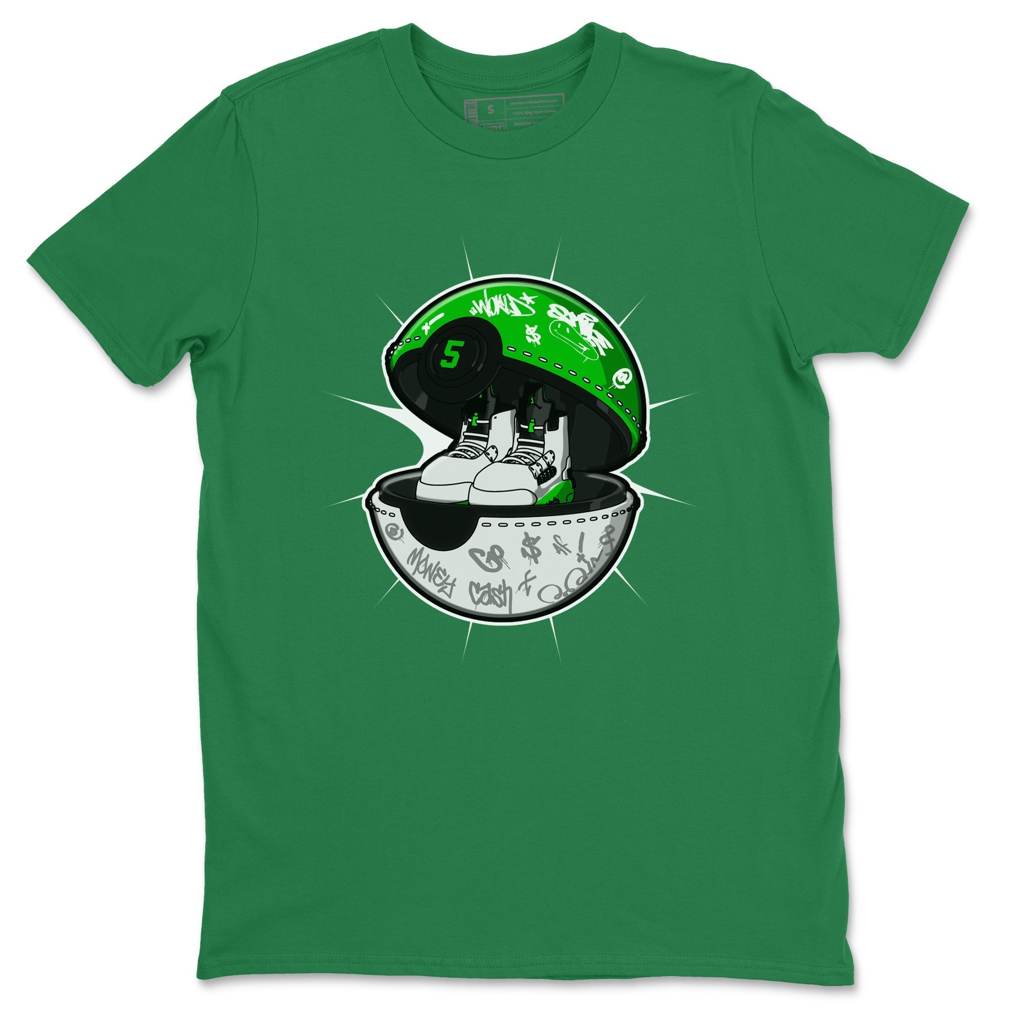 snkmatch Capsule snkmatch Tee - Air Jordan 5 Lucky Green