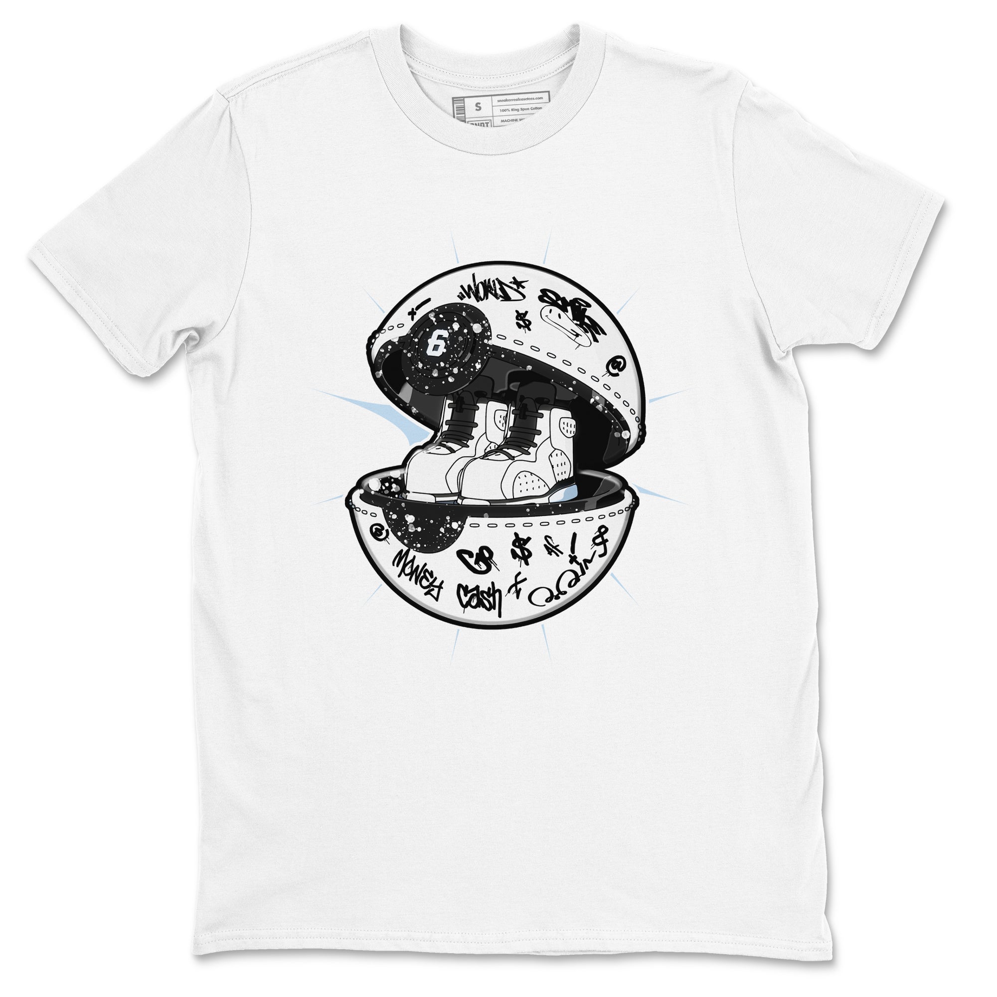snkmatch Capsule snkmatch Tees - Air Jordan 6 White Black