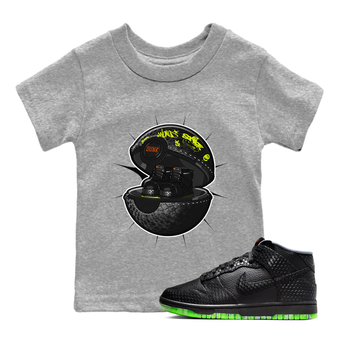 snkmatch Capsule snkmatch Tee Kids - Dunk Halloween