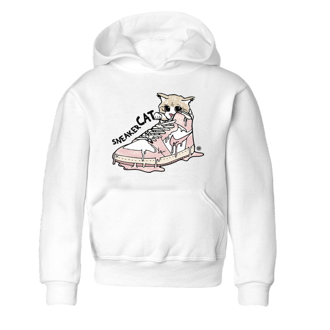 snkmatch Cat Kids Tops - Air Jordan 1 Washed Pink