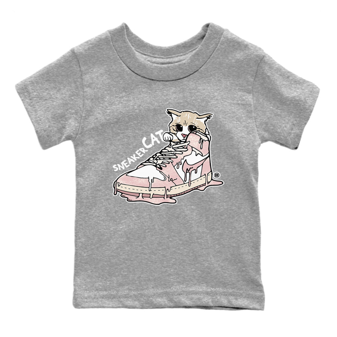 snkmatch Cat Kids Tops - Air Jordan 1 Washed Pink
