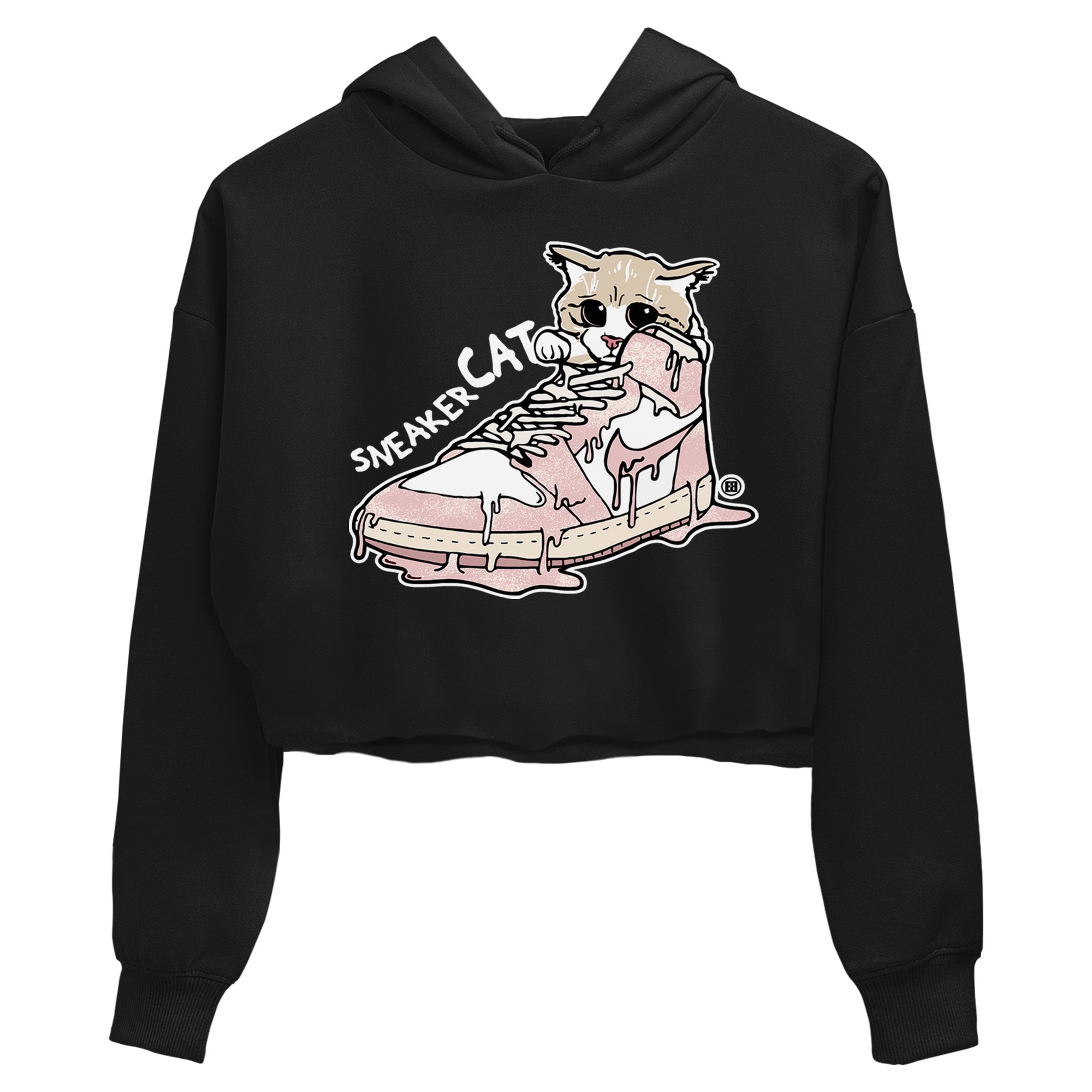 snkmatch Cat Women's Tops - Air Jordan 1 Washed Pink
