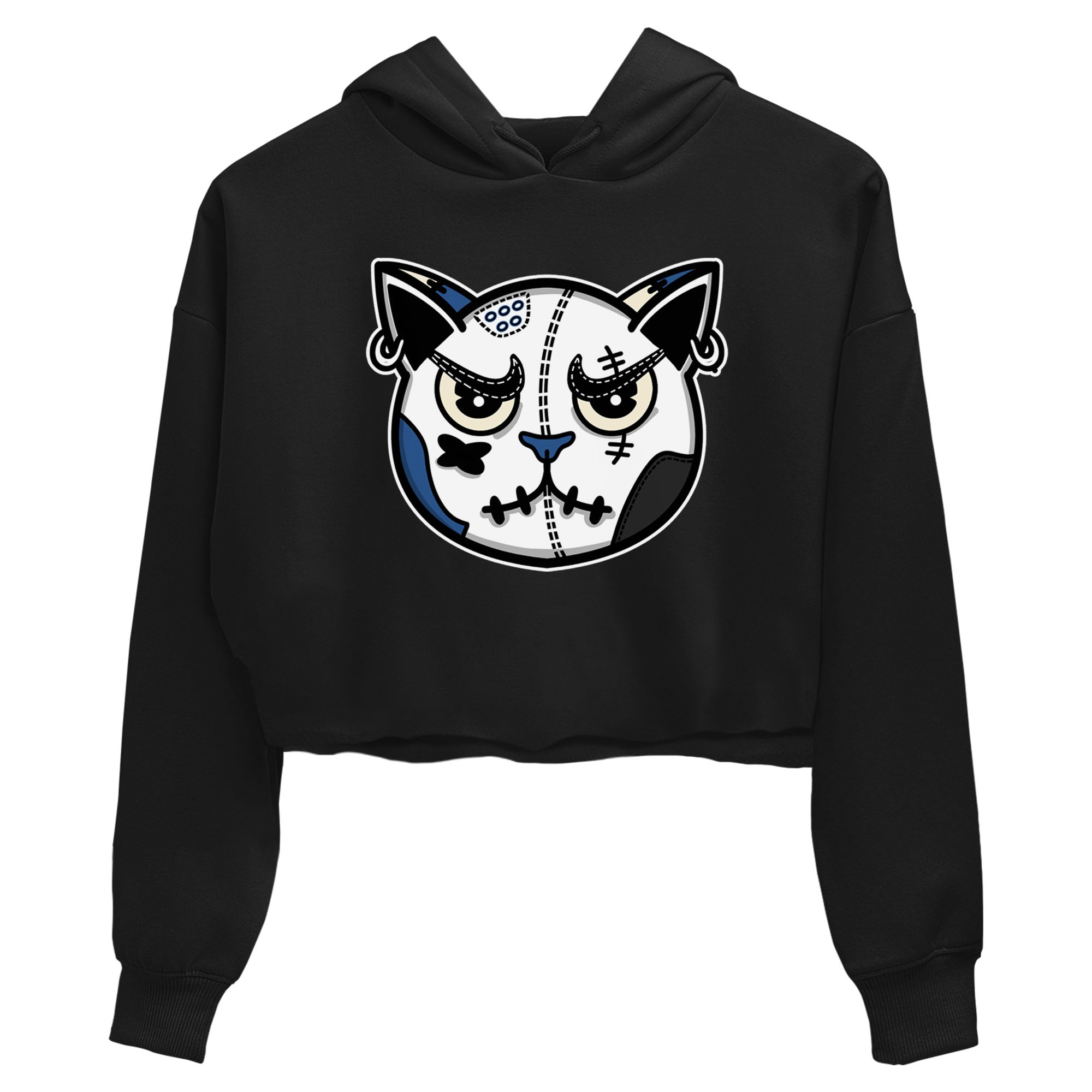 snkmatch Cat Face snkmatch Women's Top - Air Jordan 3 A Ma Maniere x Diffused Blue