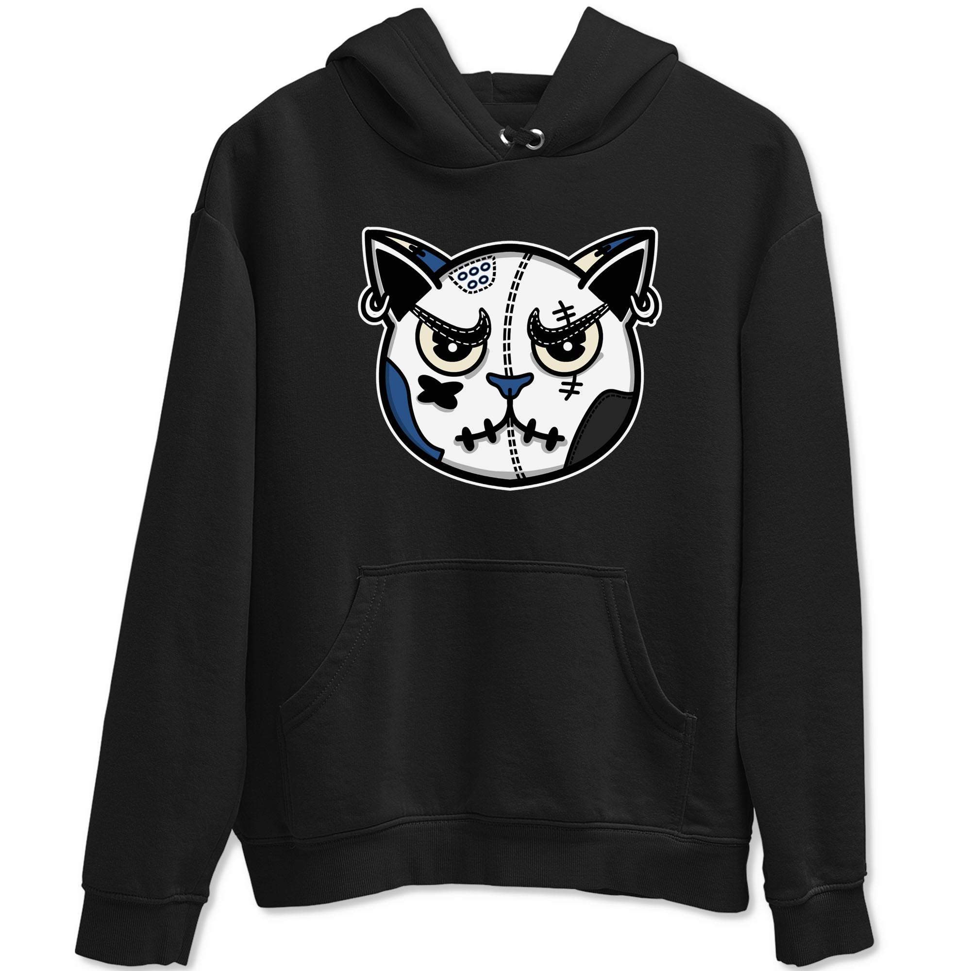 snkmatch Cat Face snkmatch Tees - Air Jordan 3 A Ma Maniere x Diffused Blue