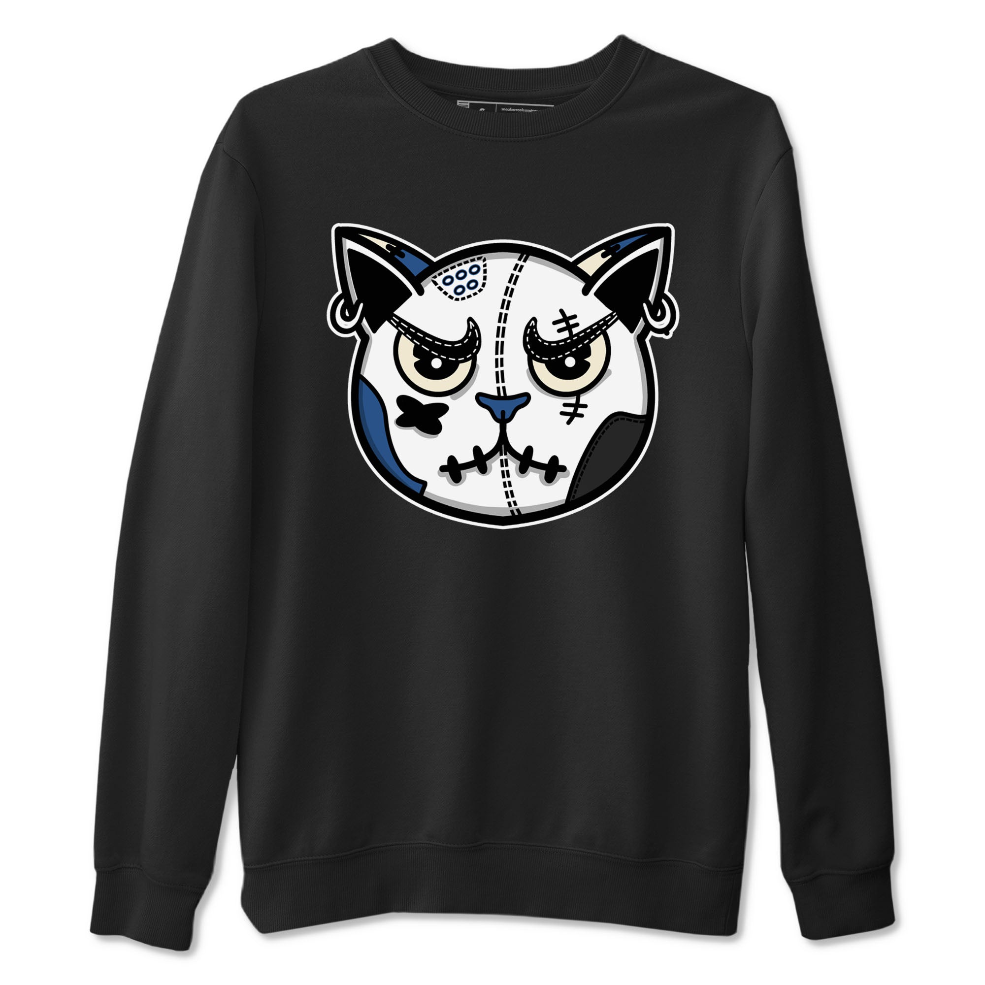 snkmatch Cat Face snkmatch Tees - Air Jordan 3 A Ma Maniere x Diffused Blue