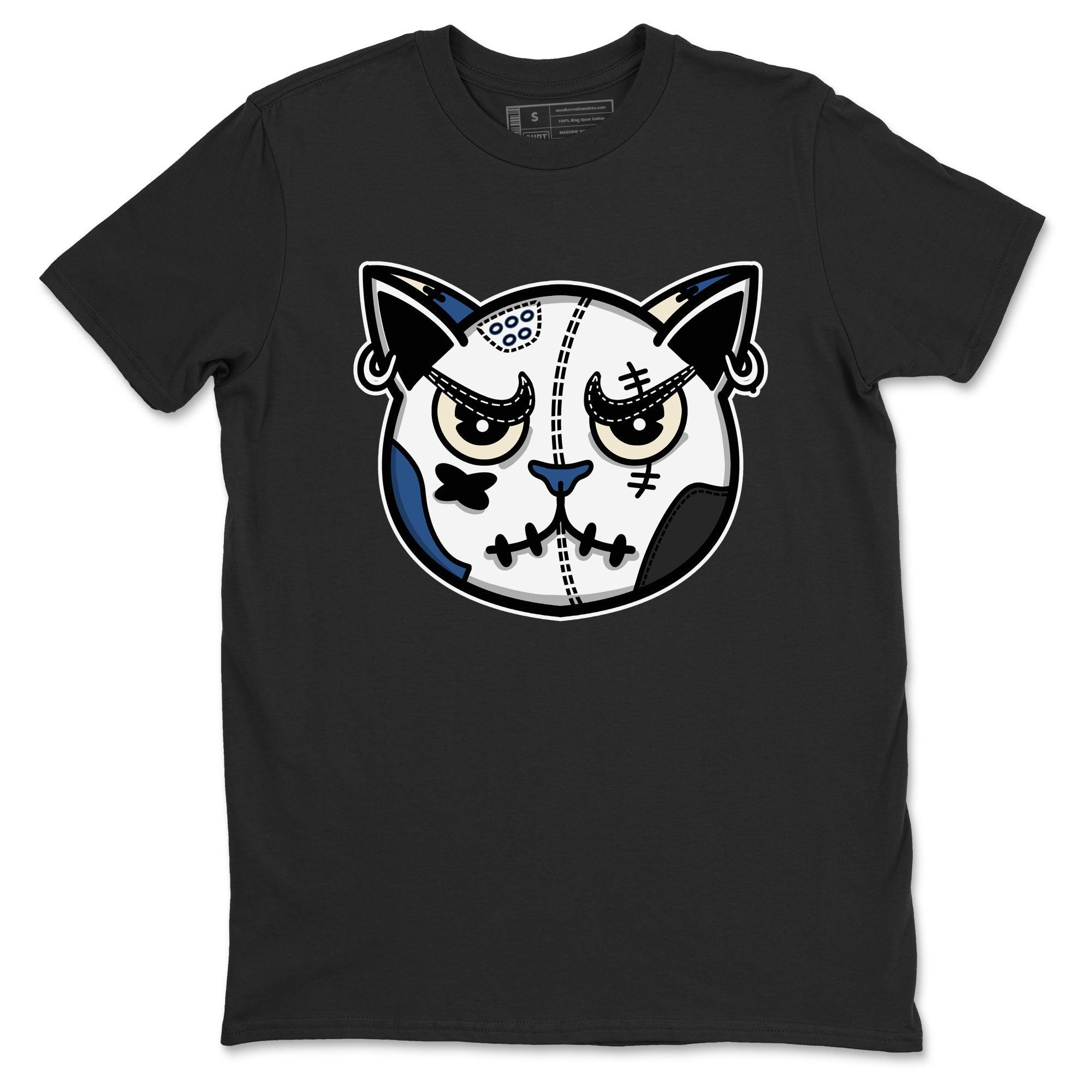 snkmatch Cat Face snkmatch Tees - Air Jordan 3 A Ma Maniere x Diffused Blue