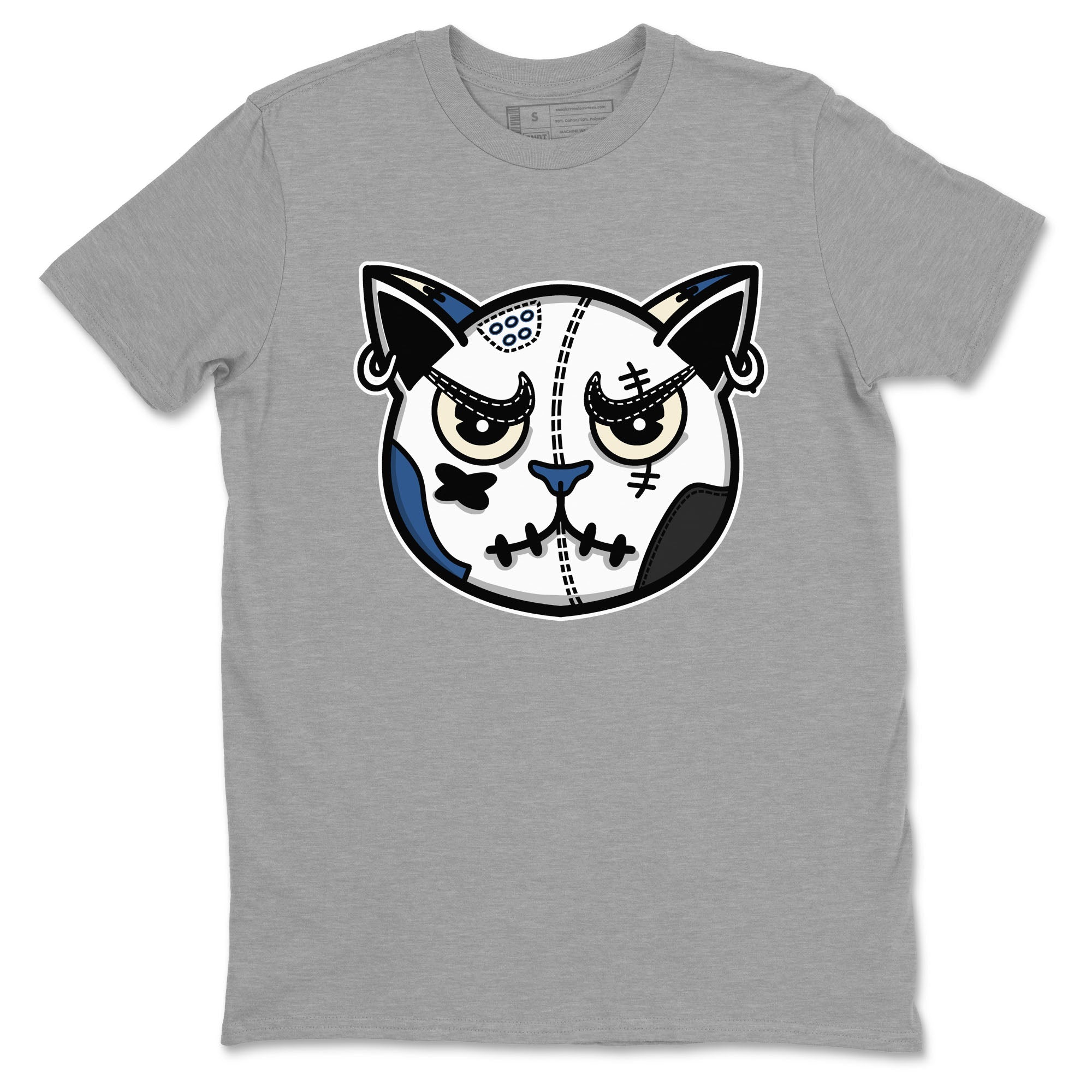 snkmatch Cat Face snkmatch Tees - Air Jordan 3 A Ma Maniere x Diffused Blue
