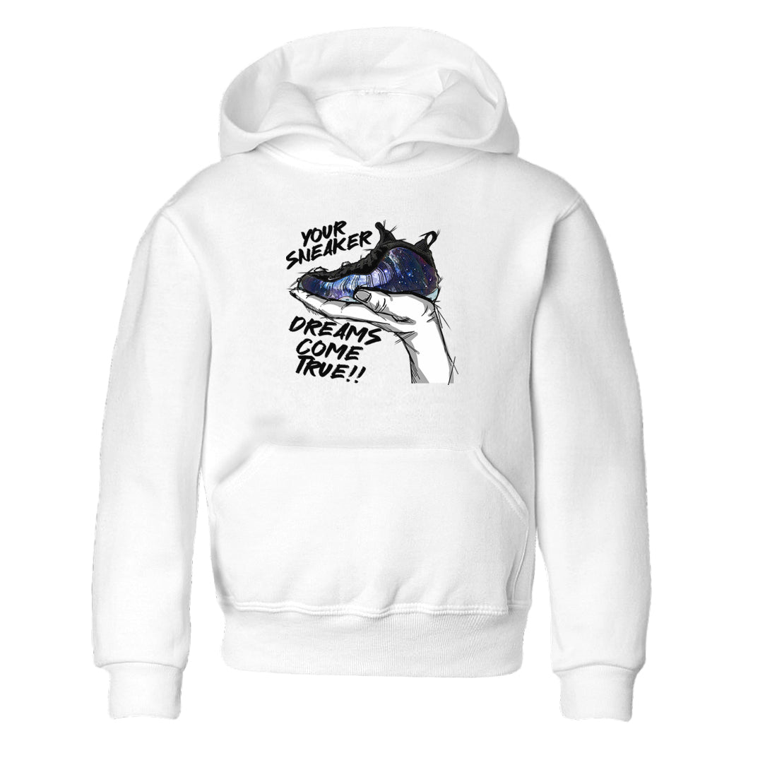 snkmatch Dreams snkmatch Tees Kids - Air Foamposite One Galaxy