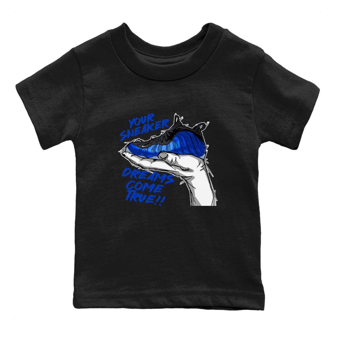 snkmatch Dreams snkmatch Tees Kids - Air Foamposite One Royal