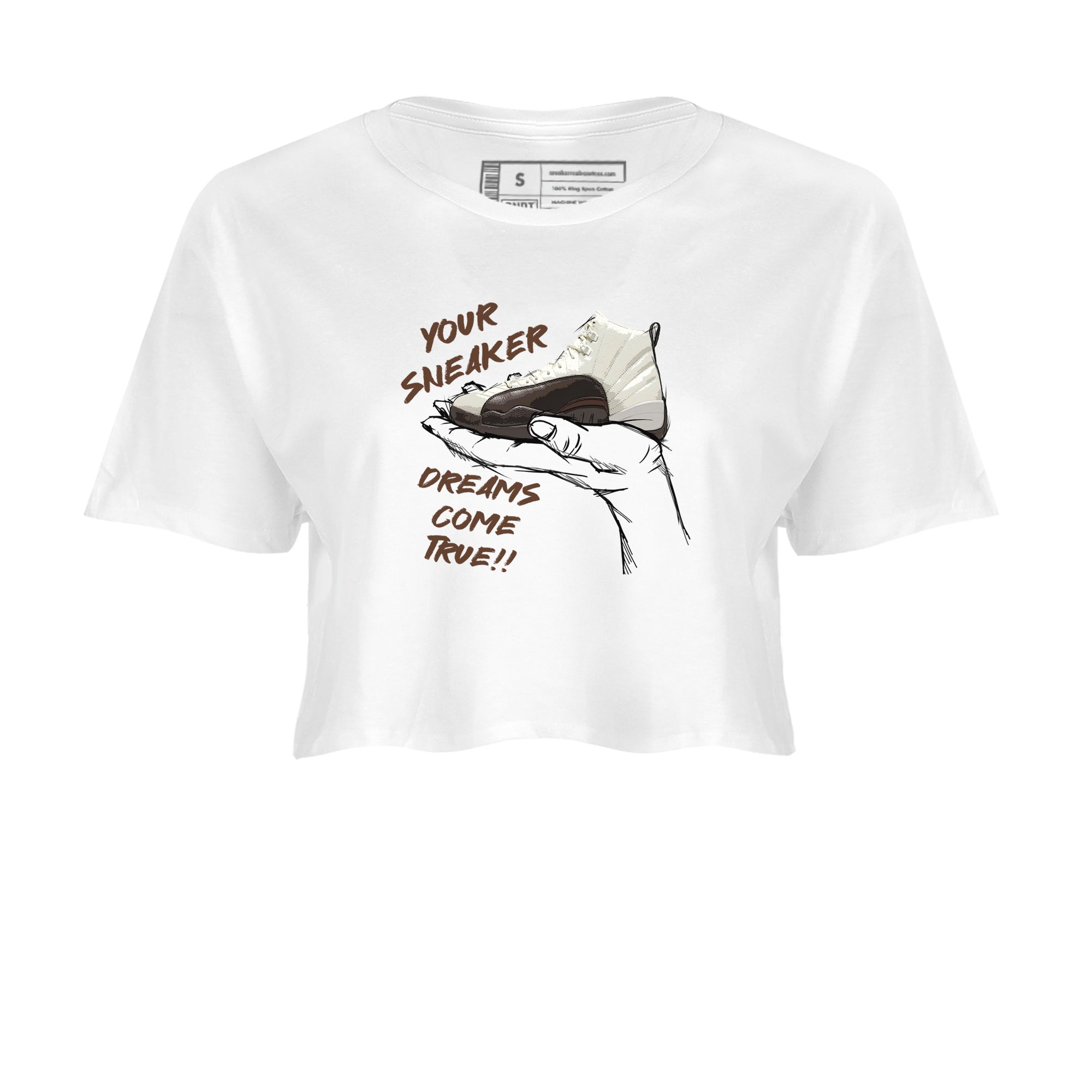 snkmatch Dreams snkmatch Women's Top - Air Jordan 12 Baroque Brown