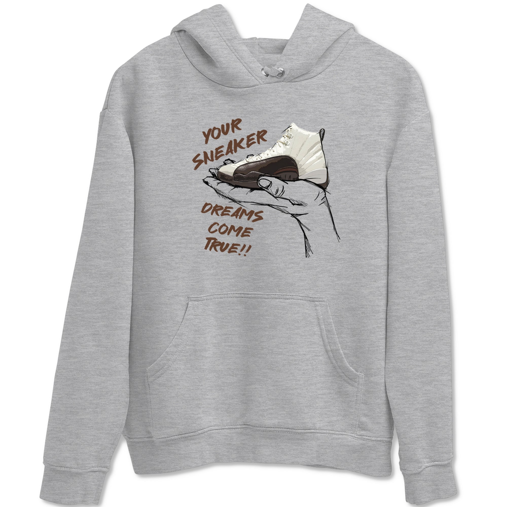 snkmatch Dreams snkmatch Tees - Air Jordan 12 Baroque Brown