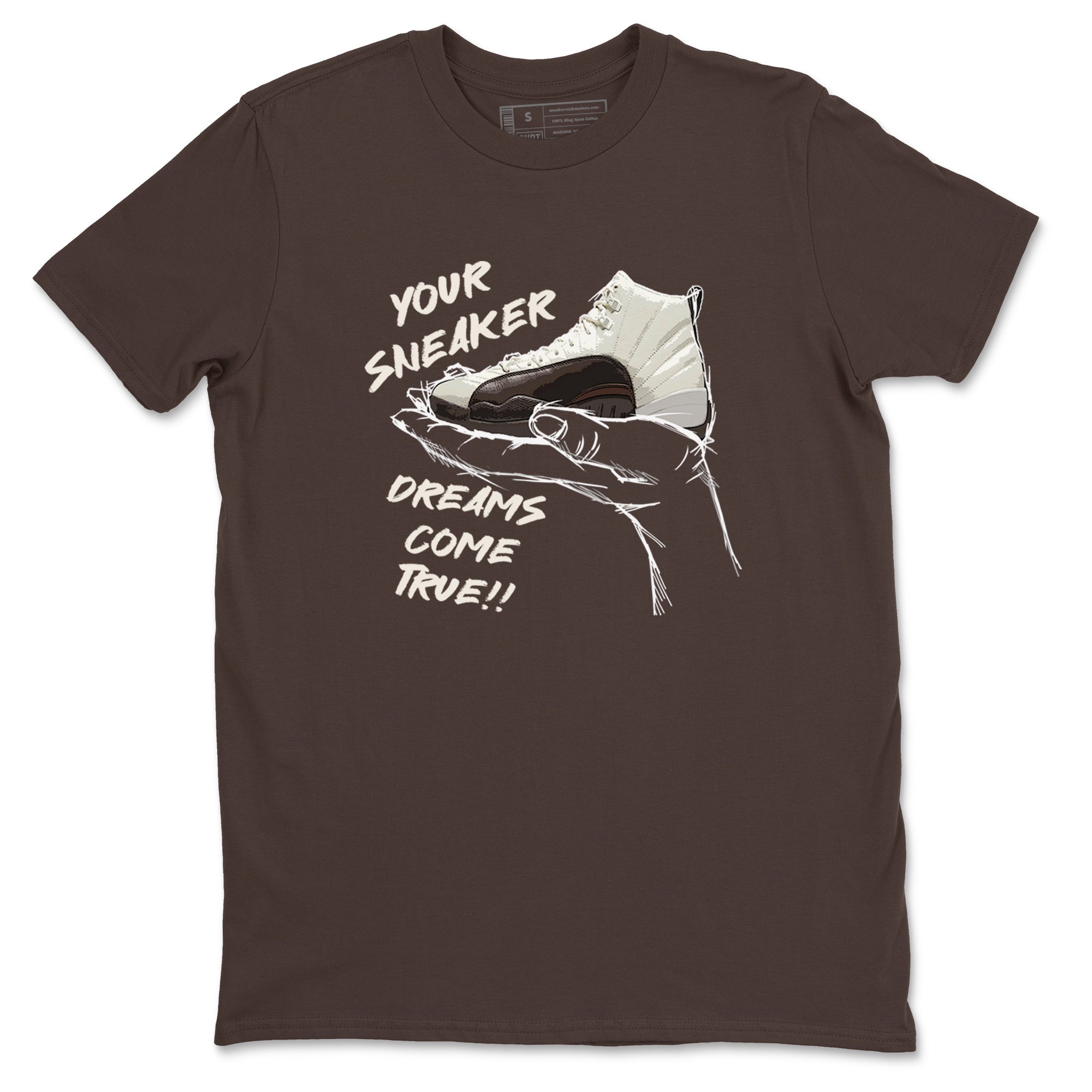 snkmatch Dreams snkmatch Tees - Air Jordan 12 Baroque Brown