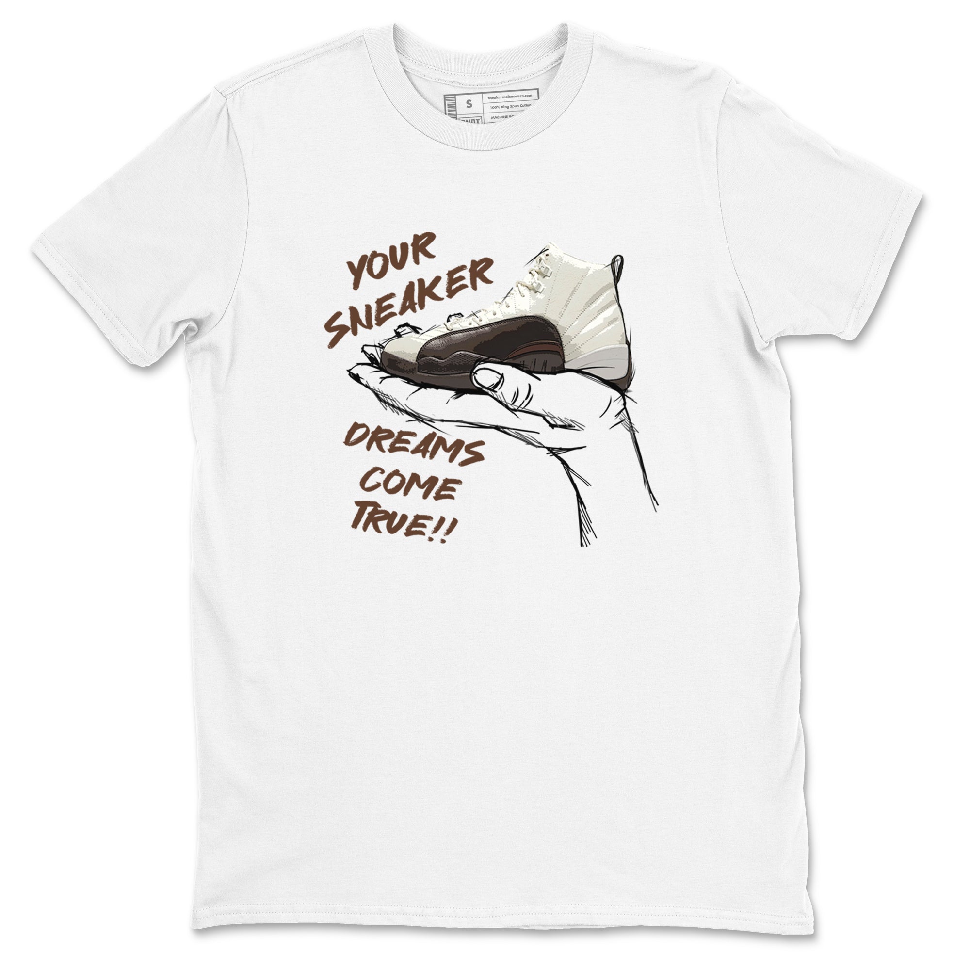 snkmatch Dreams snkmatch Tees - Air Jordan 12 Baroque Brown