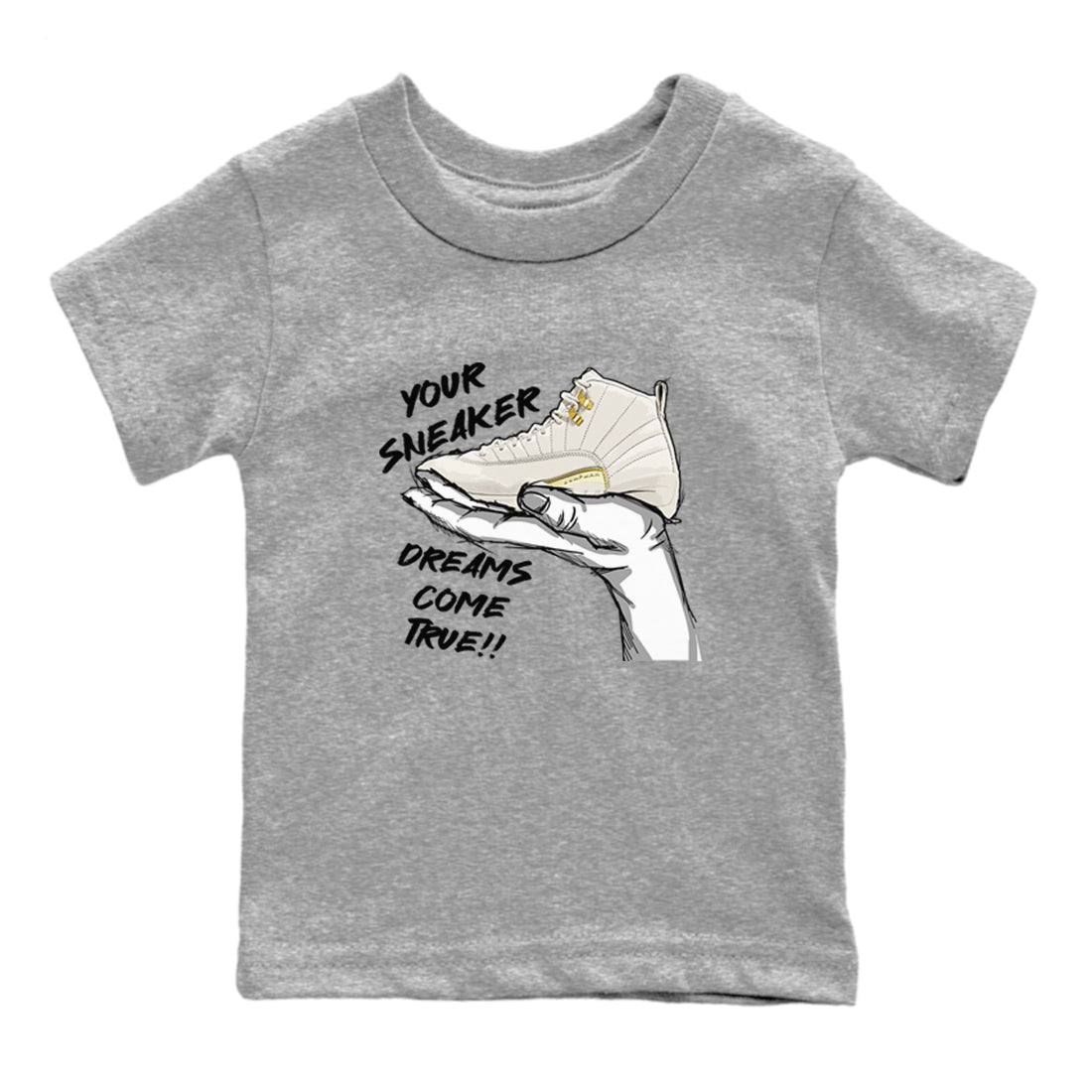snkmatch Dreams snkmatch Tees Kids - Air Jordan 12 Phantom
