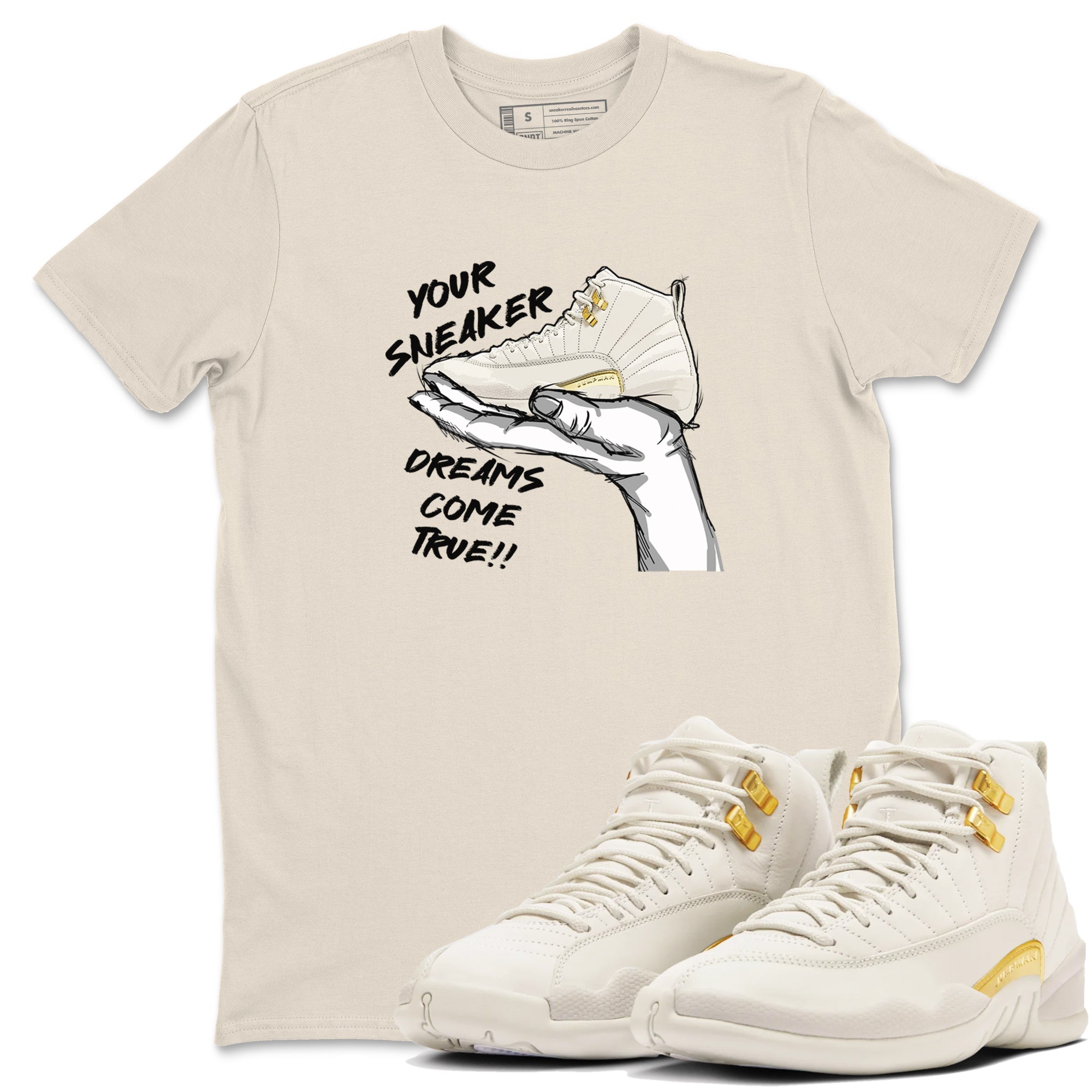 snkmatch Dreams snkmatch Tees - Air Jordan 12 Phantom