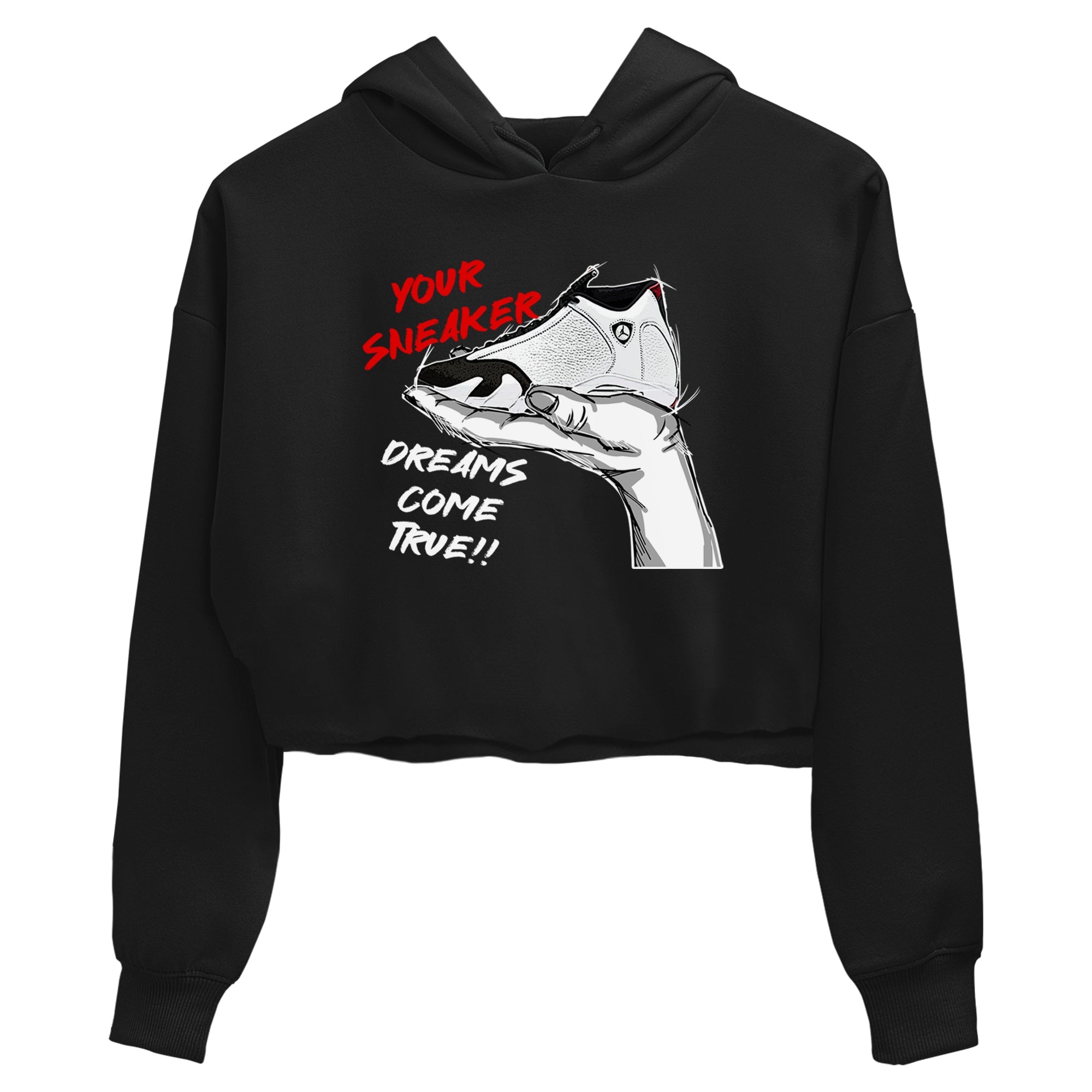 snkmatch Dreams snkmatch Women's Top - Air Jordan 14 Black Toe