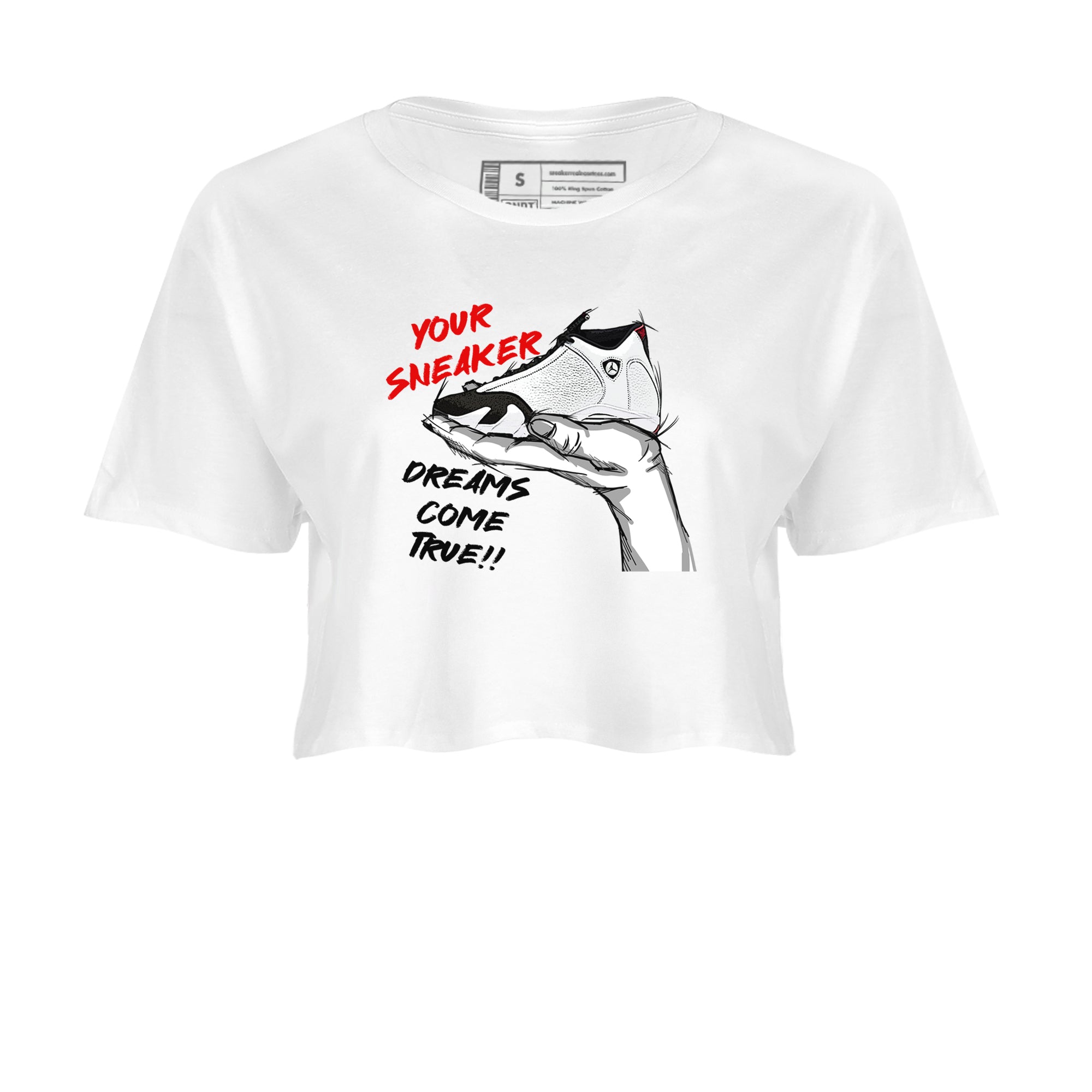 snkmatch Dreams snkmatch Women's Top - Air Jordan 14 Black Toe