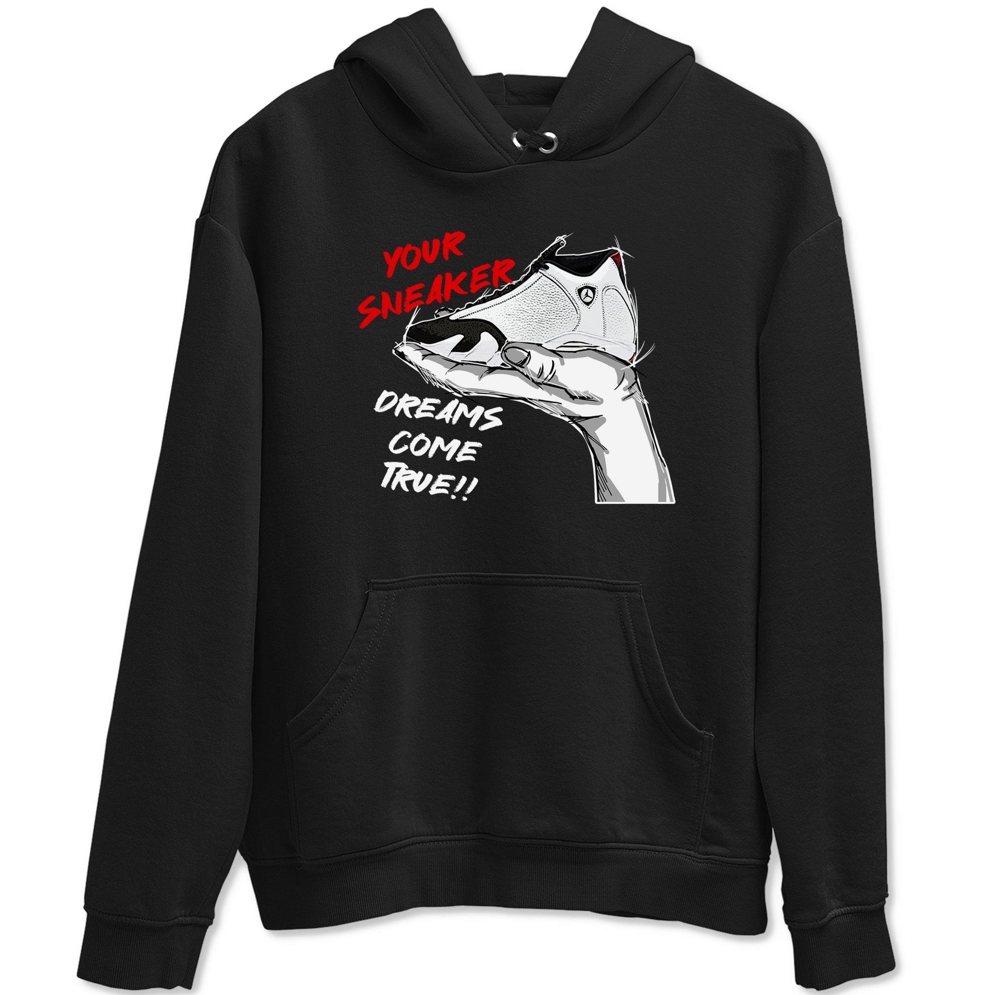 snkmatch Dreams snkmatch Tees - Air Jordan 14 Black Toe