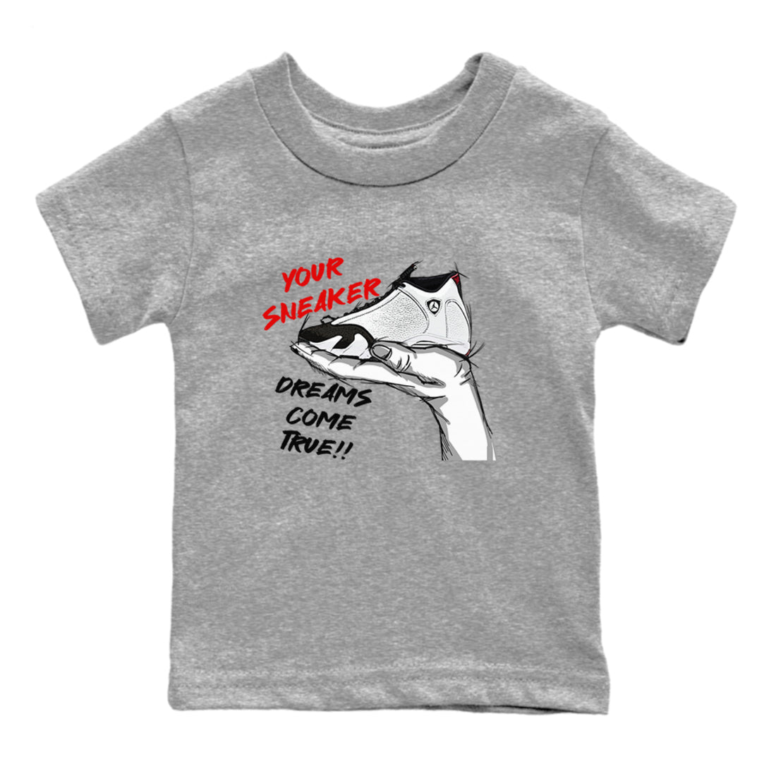 snkmatch Dreams snkmatch Tees Kids - Air Jordan 14 Black Toe