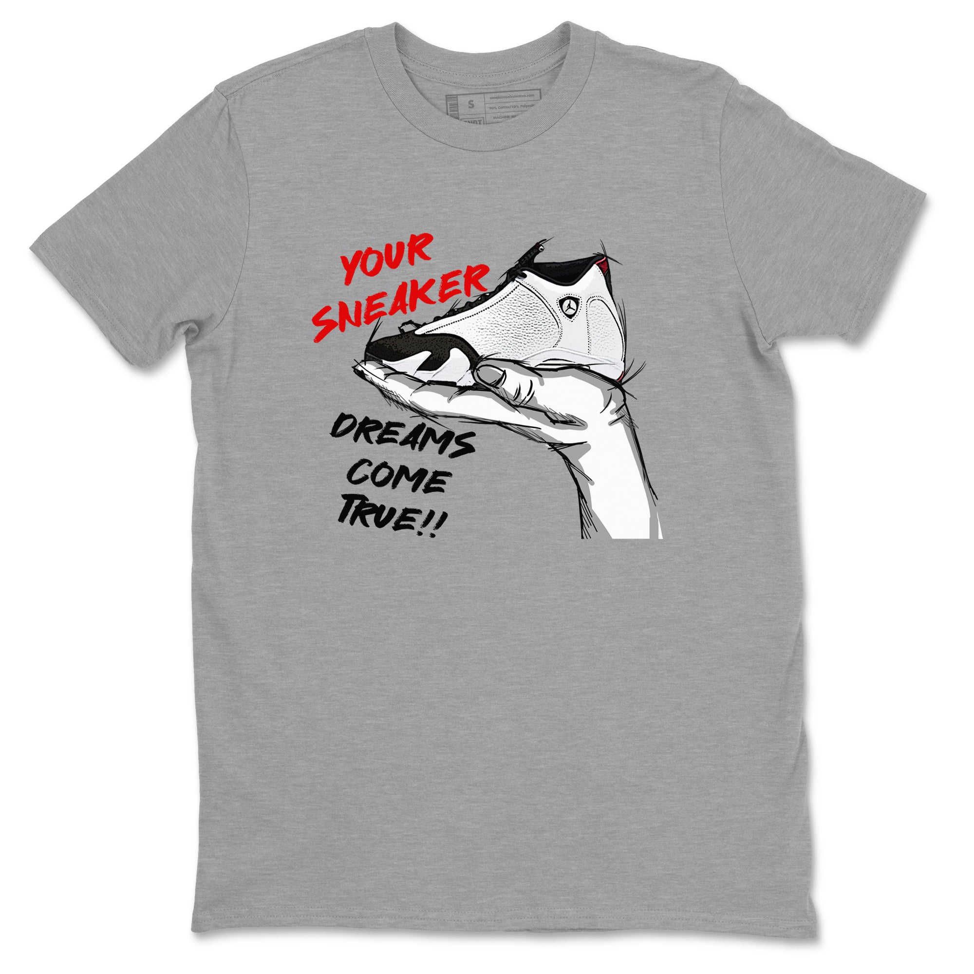 snkmatch Dreams snkmatch Tees - Air Jordan 14 Black Toe