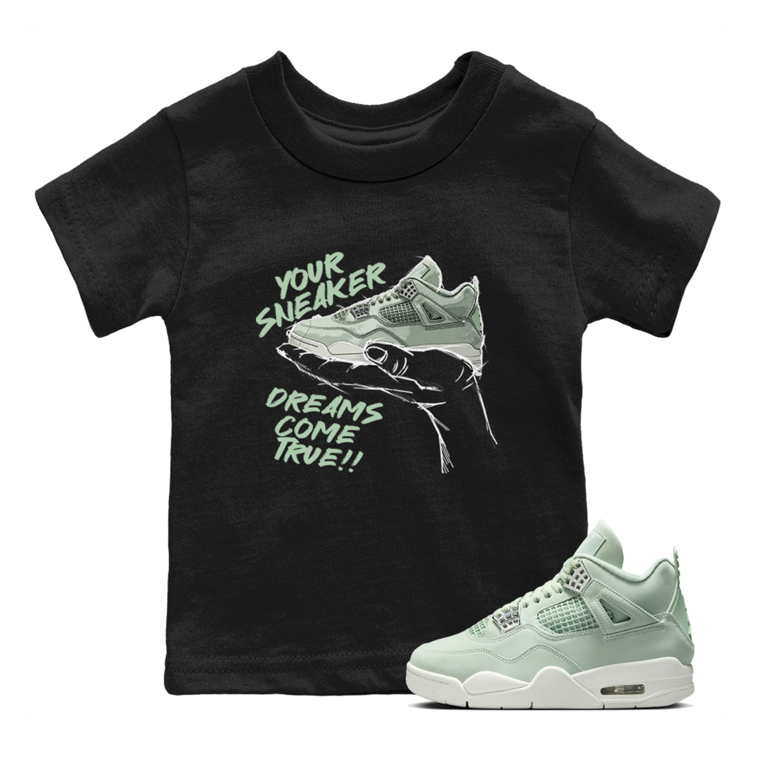 snkmatch Dreams snkmatch Tees Kids - Air Jordan 4 Abundance