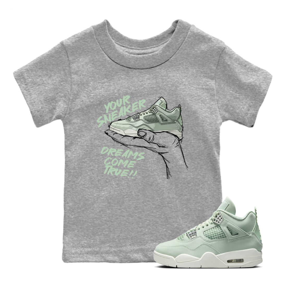 snkmatch Dreams snkmatch Tees Kids - Air Jordan 4 Abundance