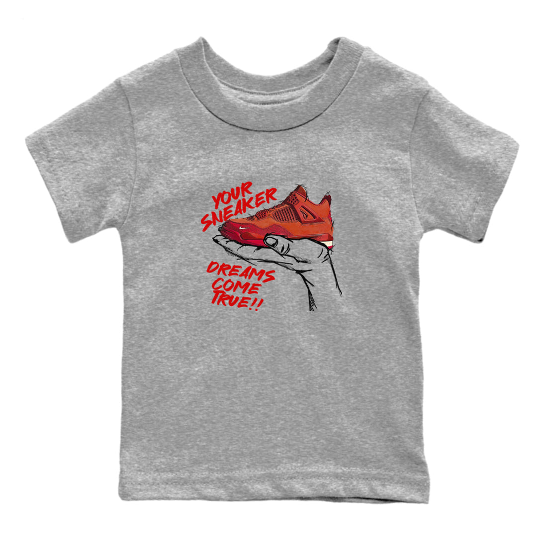 snkmatch Dreams snkmatch Tees Kids - Air Jordan 4 Brick By Brick