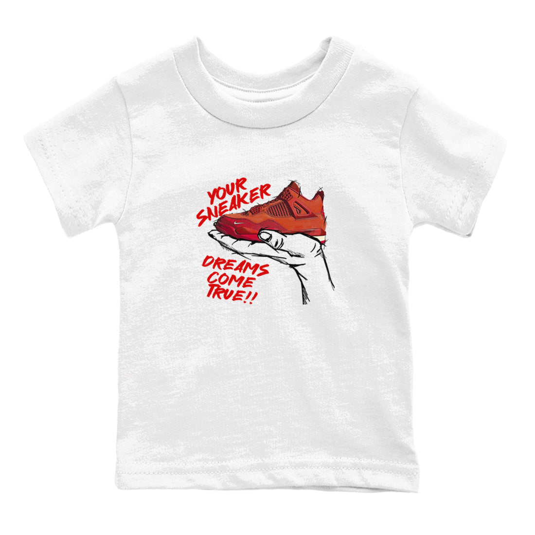 snkmatch Dreams snkmatch Tees Kids - Air Jordan 4 Brick By Brick