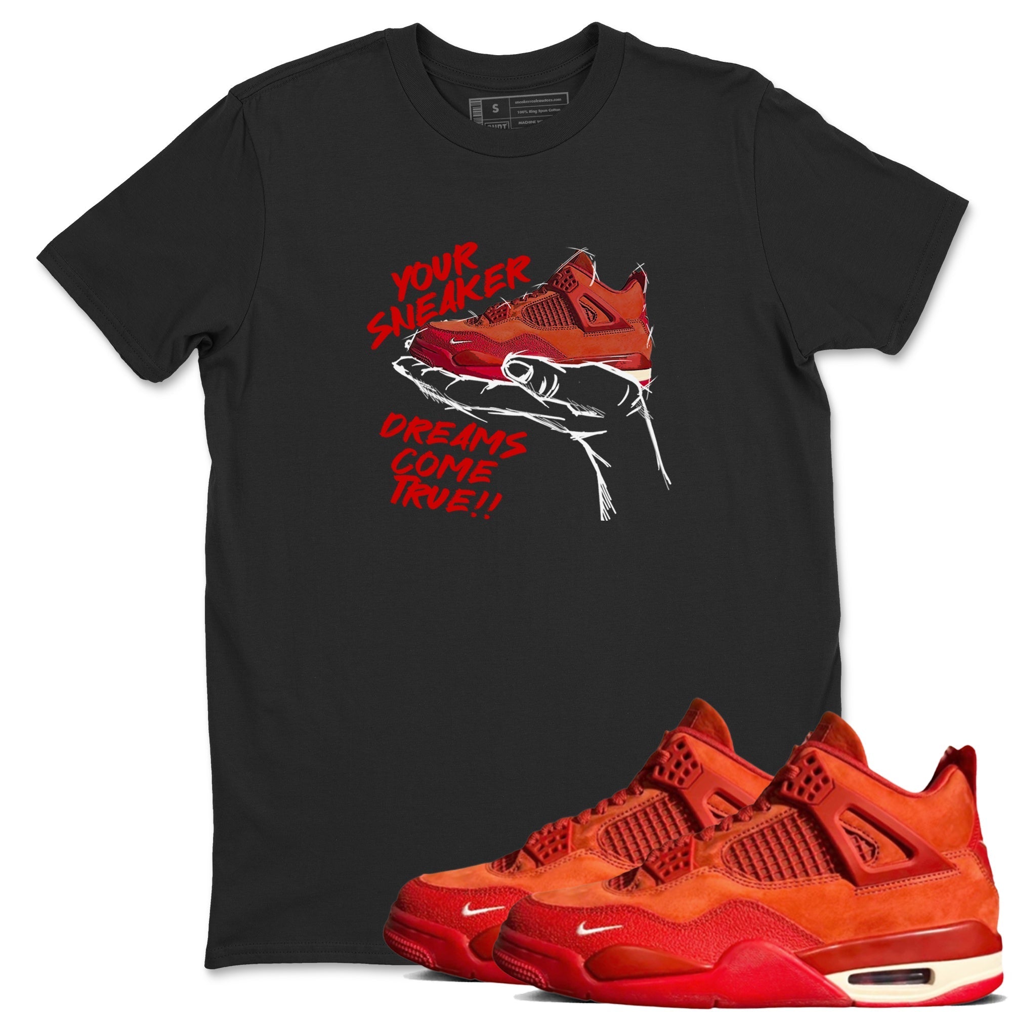 snkmatch Dreams snkmatch Tees - Air Jordan 4 Brick By Brick