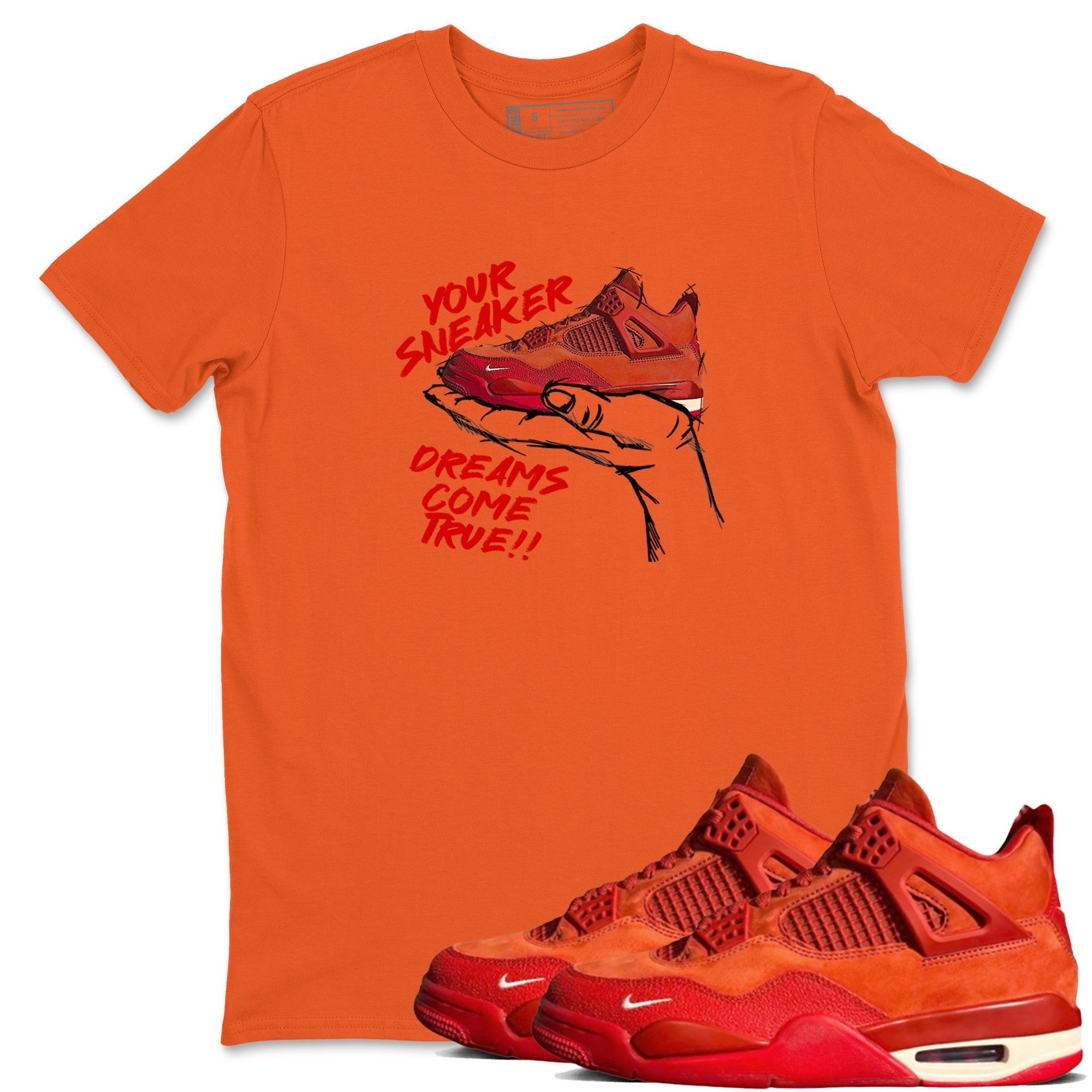 snkmatch Dreams snkmatch Tees - Air Jordan 4 Brick By Brick