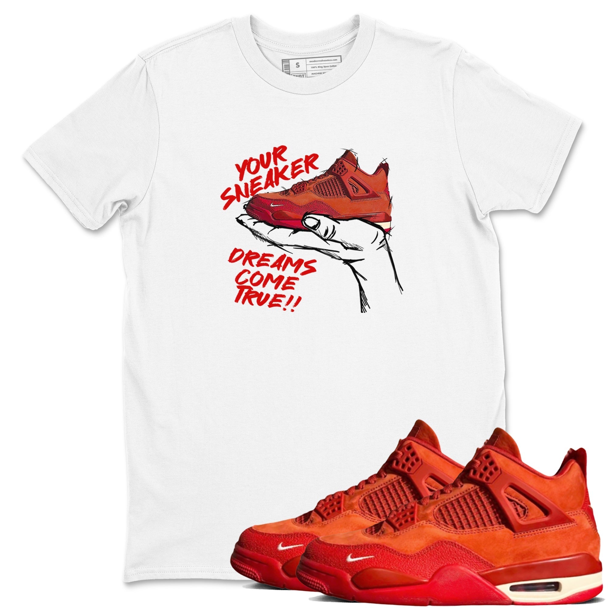 snkmatch Dreams snkmatch Tees - Air Jordan 4 Brick By Brick