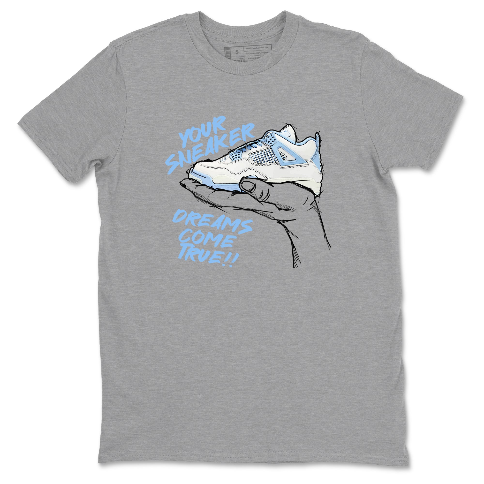 snkmatch Dreams snkmatch Tees - Air Jordan 4 Forget Me Not