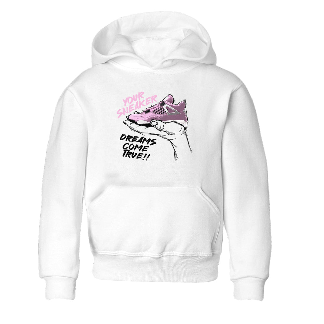 snkmatch Dreams snkmatch Tees Kids - Air Jordan 4 Orchid