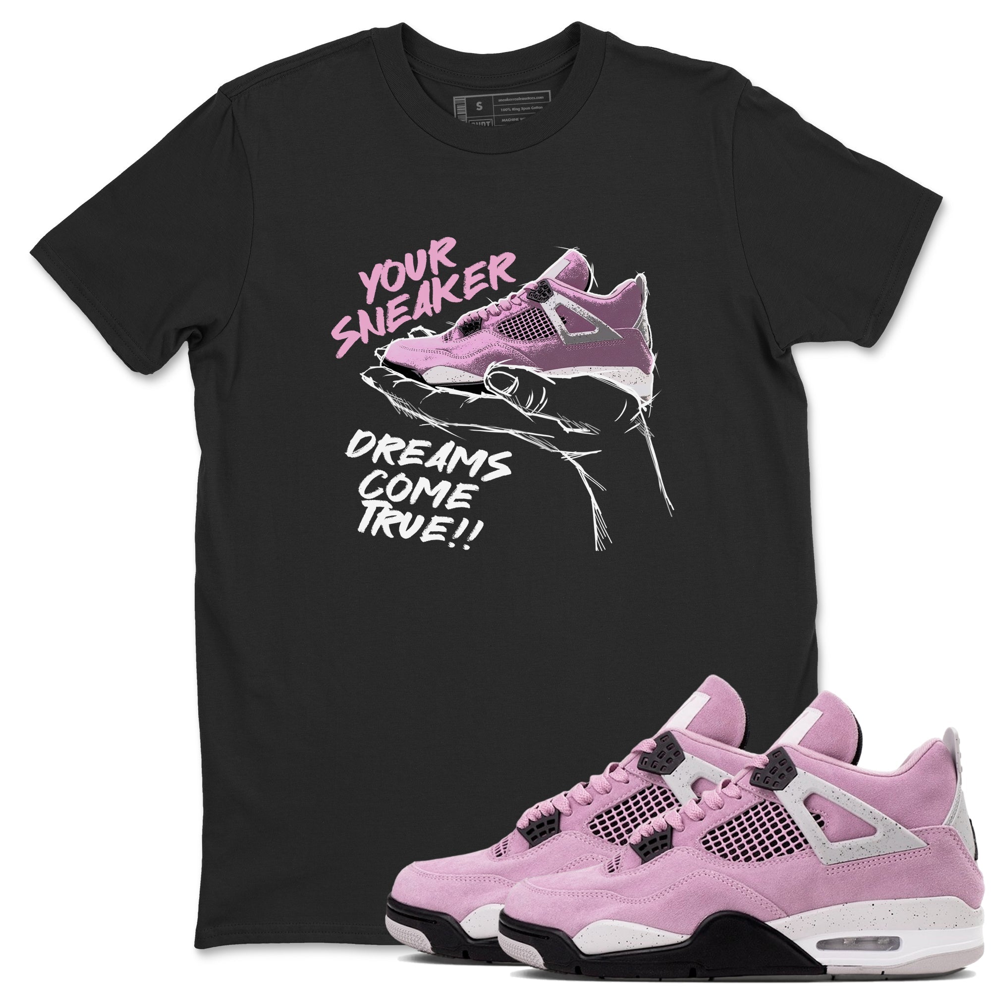 snkmatch Dreams snkmatch Tees - Air Jordan 4 Orchid