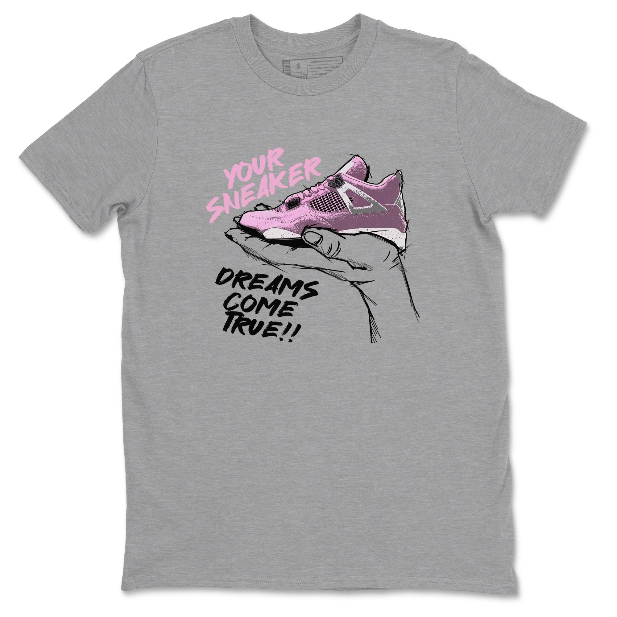 snkmatch Dreams snkmatch Tees - Air Jordan 4 Orchid