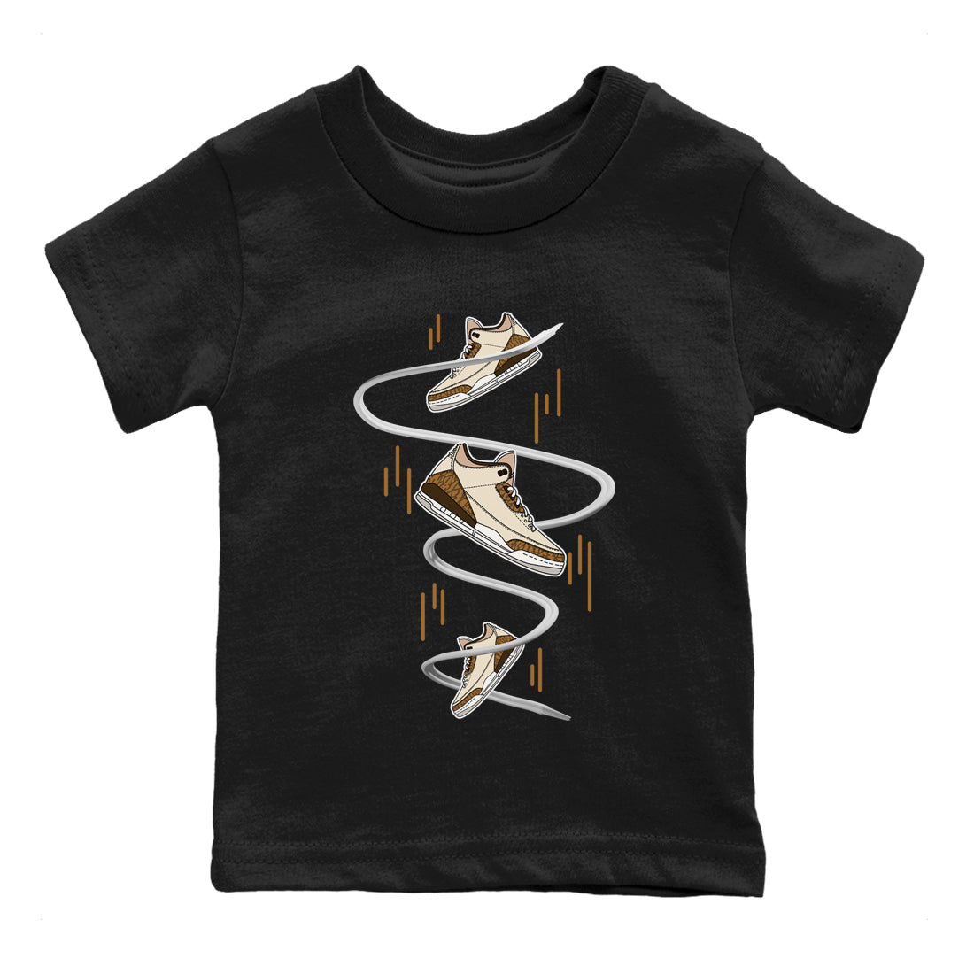 snkmatch Drop Kids Tops - Air Jordan 3 Palomino