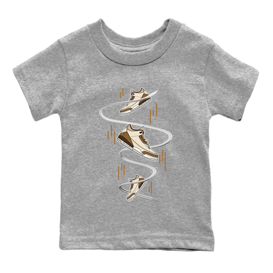 snkmatch Drop Kids Tops - Air Jordan 3 Palomino
