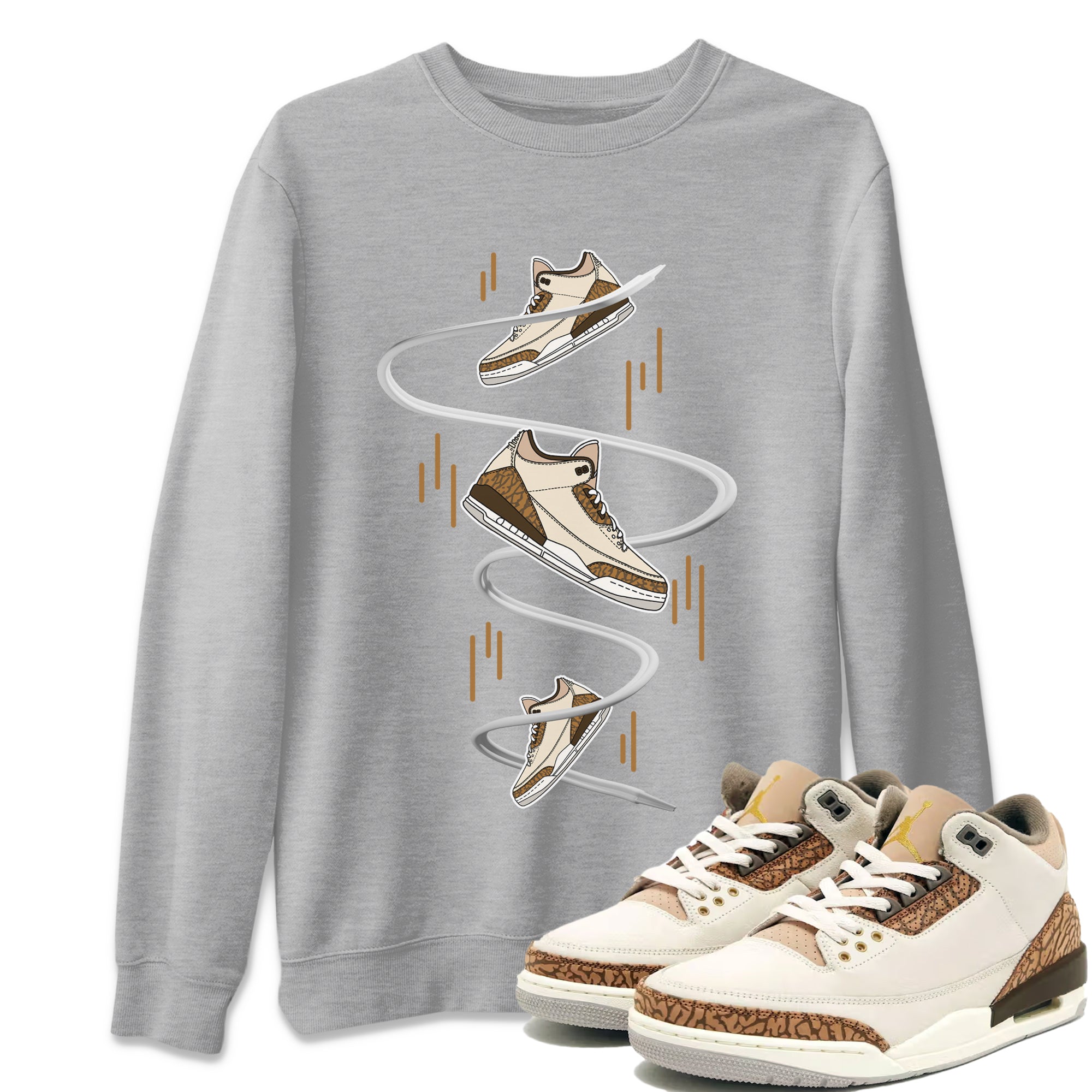 snkmatch Drop Unisex Tops - Air Jordan 3 Palomino