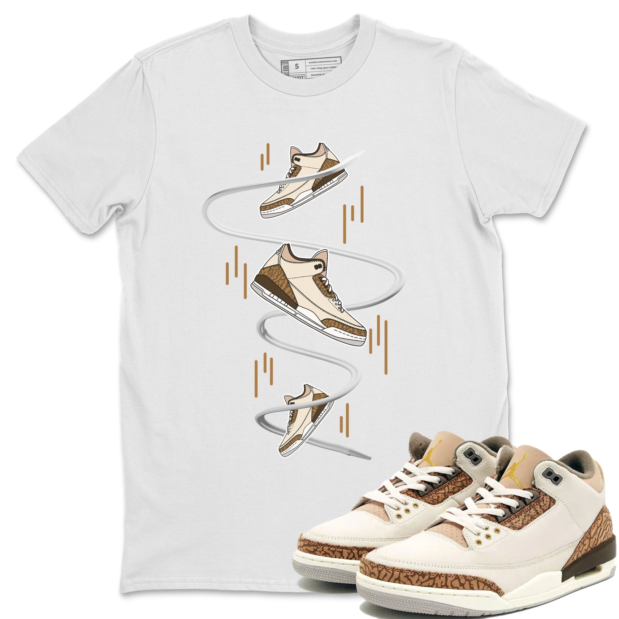 snkmatch Drop Unisex Tops - Air Jordan 3 Palomino
