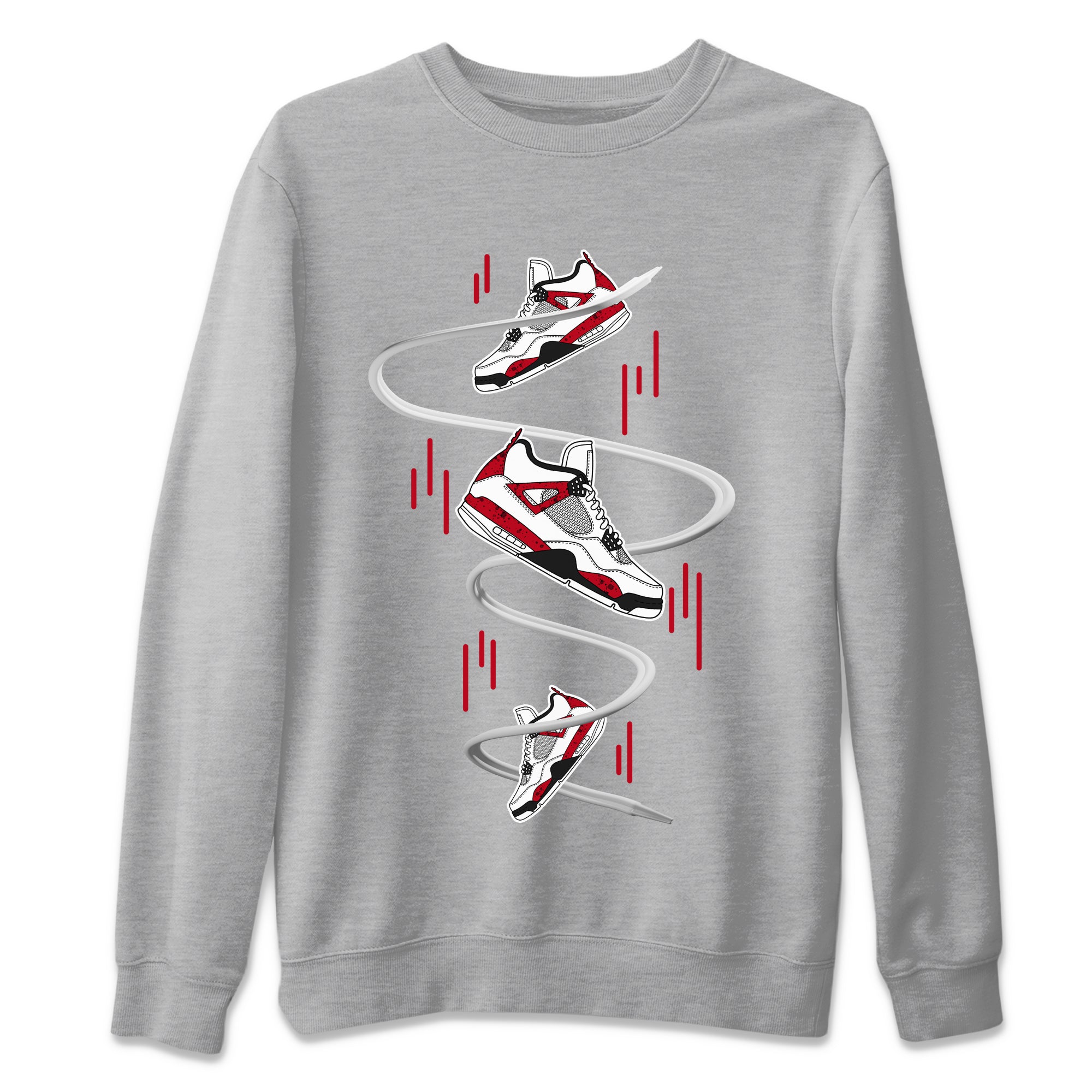 snkmatch Drop Unisex Tops - Air Jordan 4 Red Cement